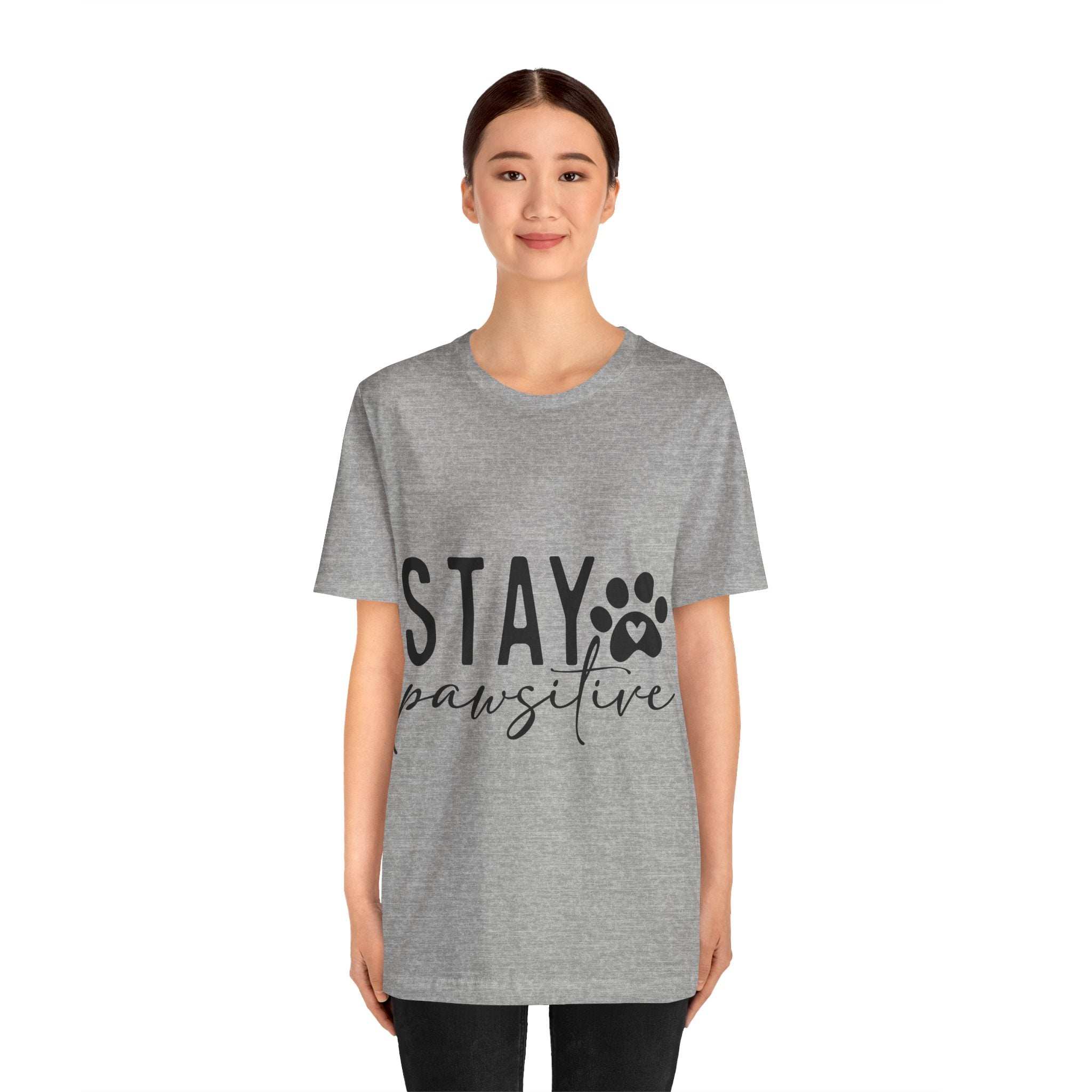 Stay Pawsitive Unisex Tee