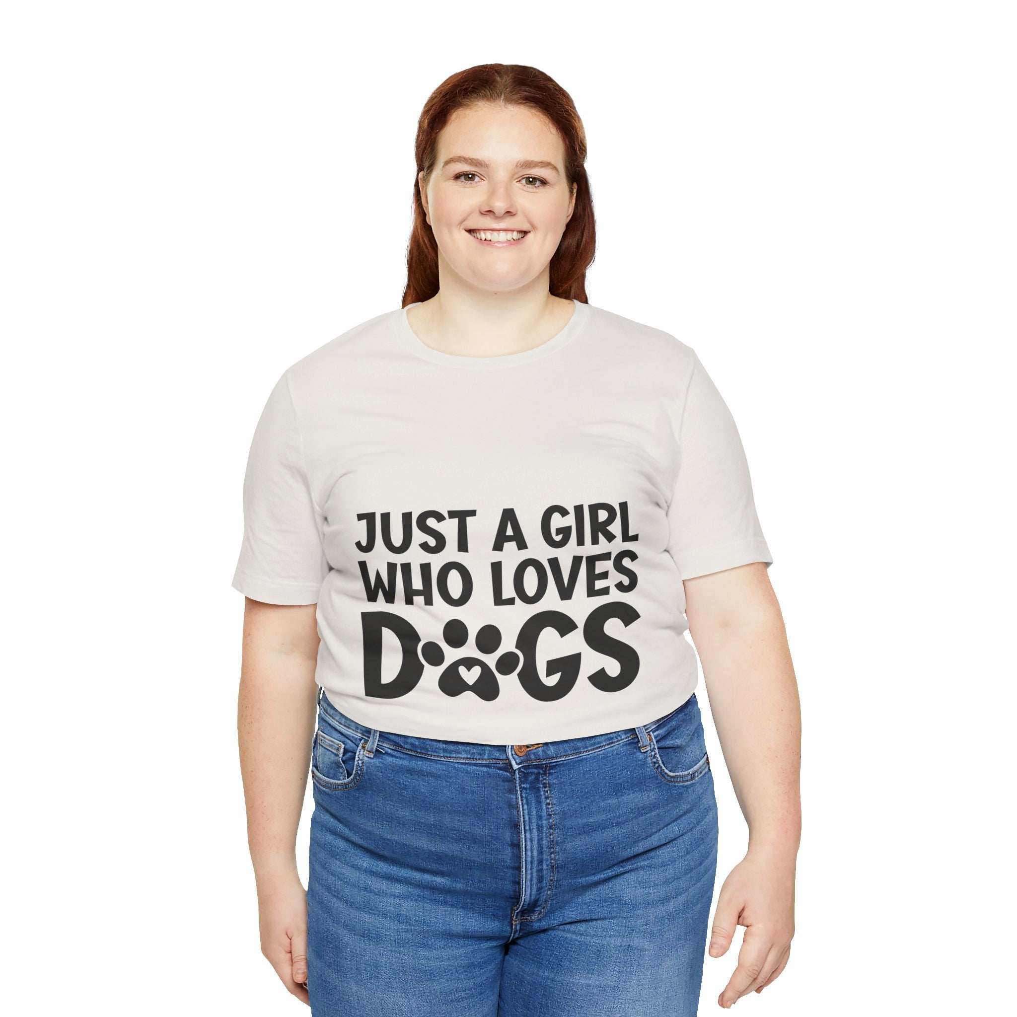 Dog Lover Unisex Tee - Just a Girl Who Loves Dogs