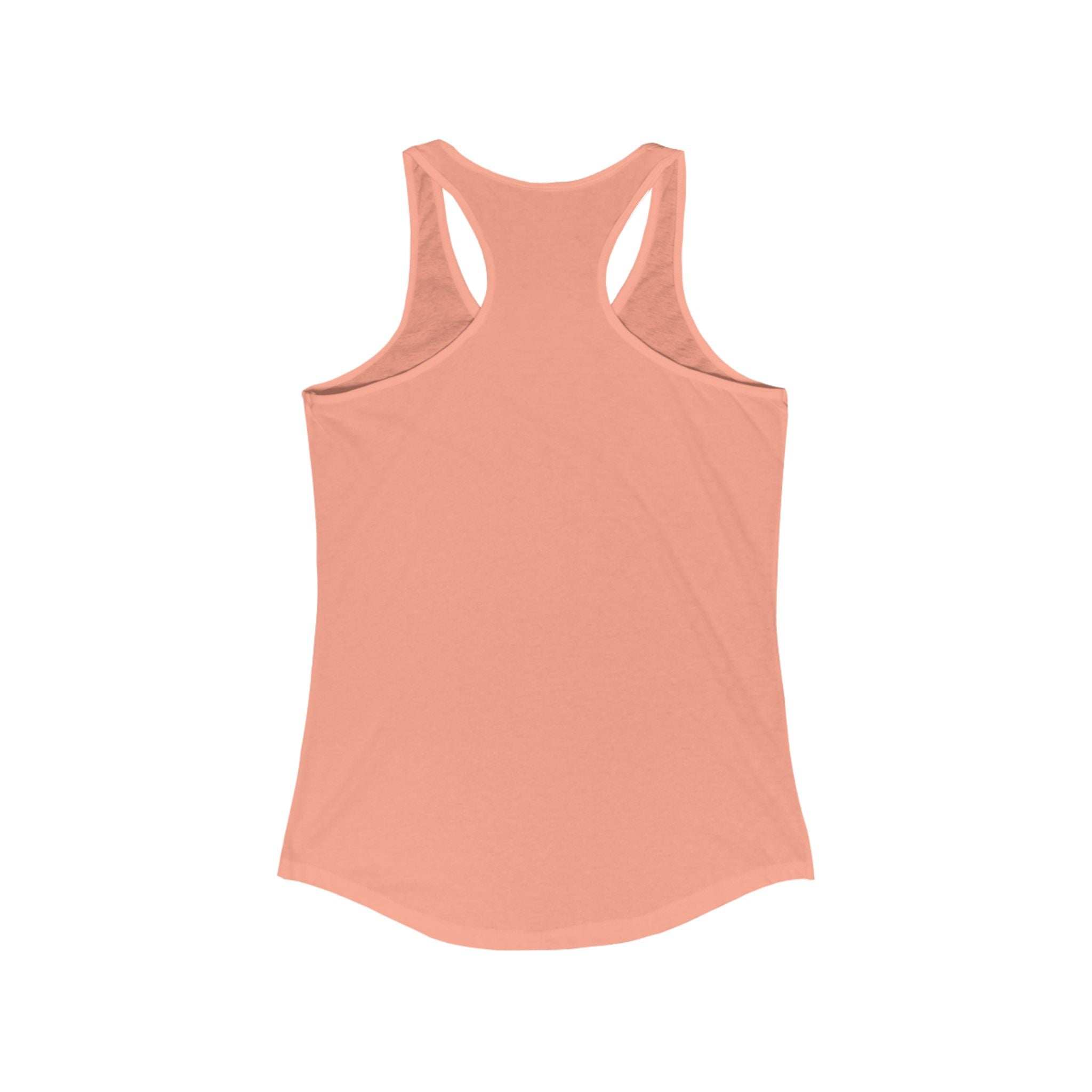 Whimsical Cat Moon Racerback Tank Top for Women