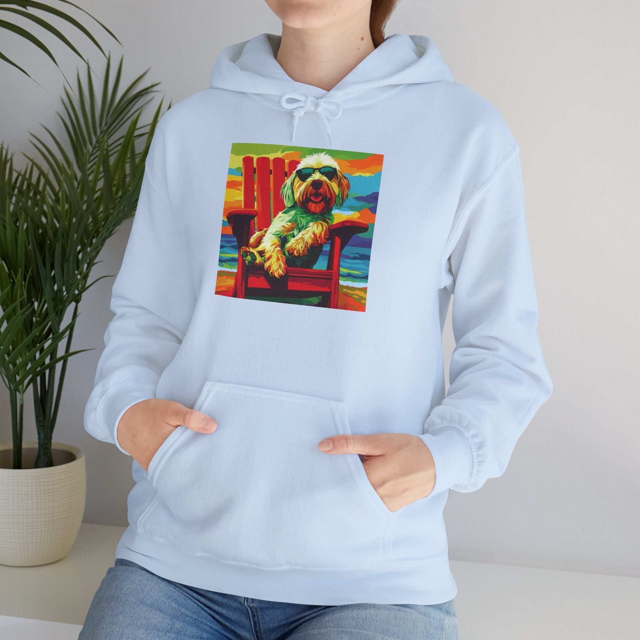 Colorful Goldendoodle Hoodie - Dog Lover Sweatshirt