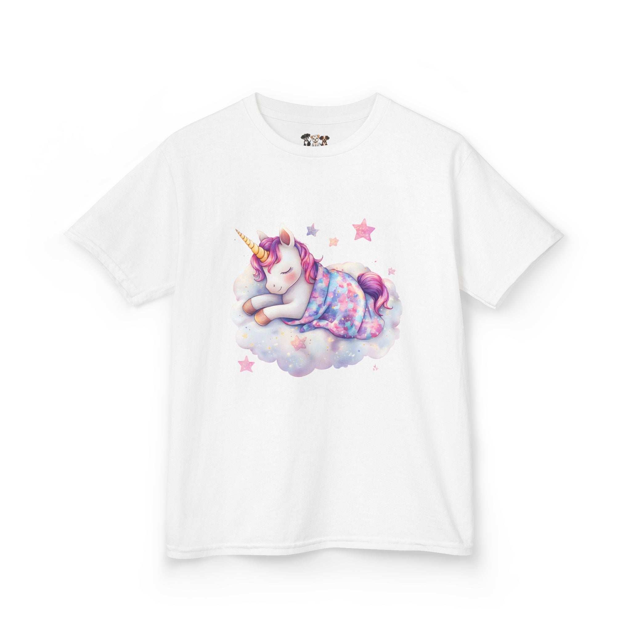 Dreamy Unicorn Kids Heavy Cotton Tee - Cute & Cozy for Everyday Adventures