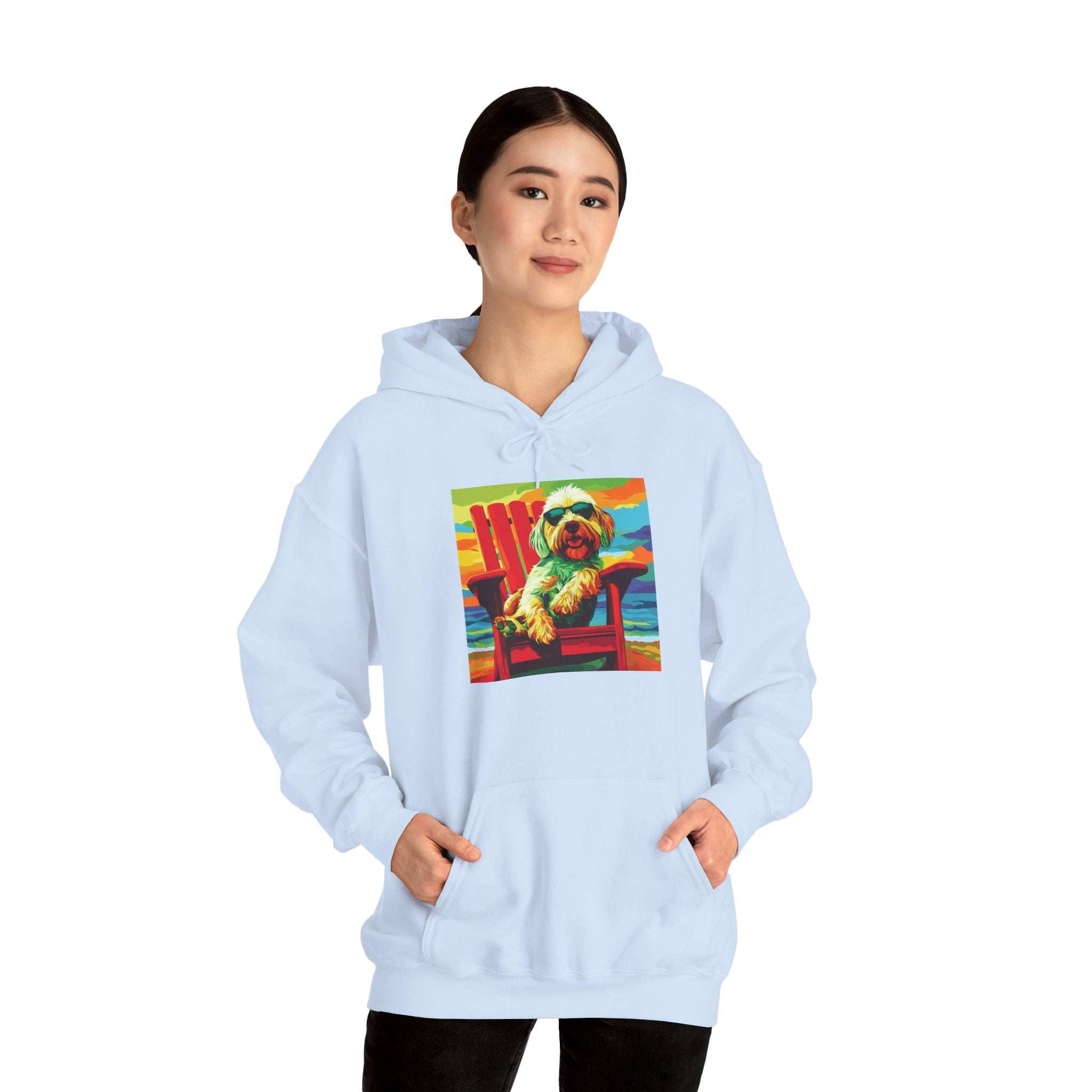 Colorful Goldendoodle Hoodie - Dog Lover Sweatshirt