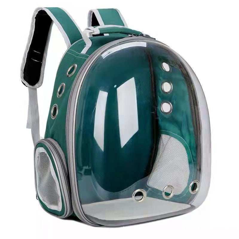 Fashionable Transparent Panoramic Outdoor Four Seasons Universal Pet Backpack