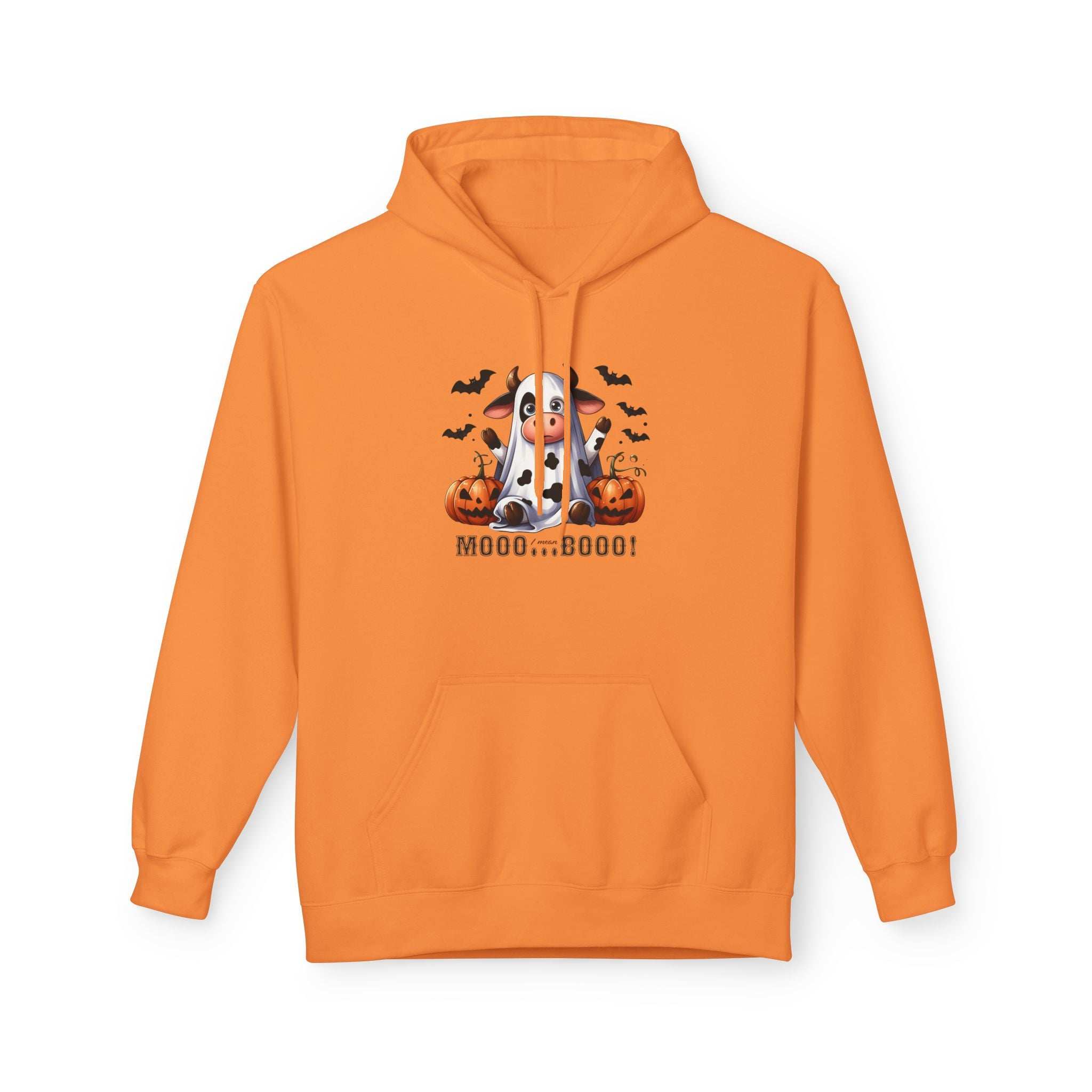 Mooo Cow Hoodie - Soft Fleece Unisex Sweatshirt