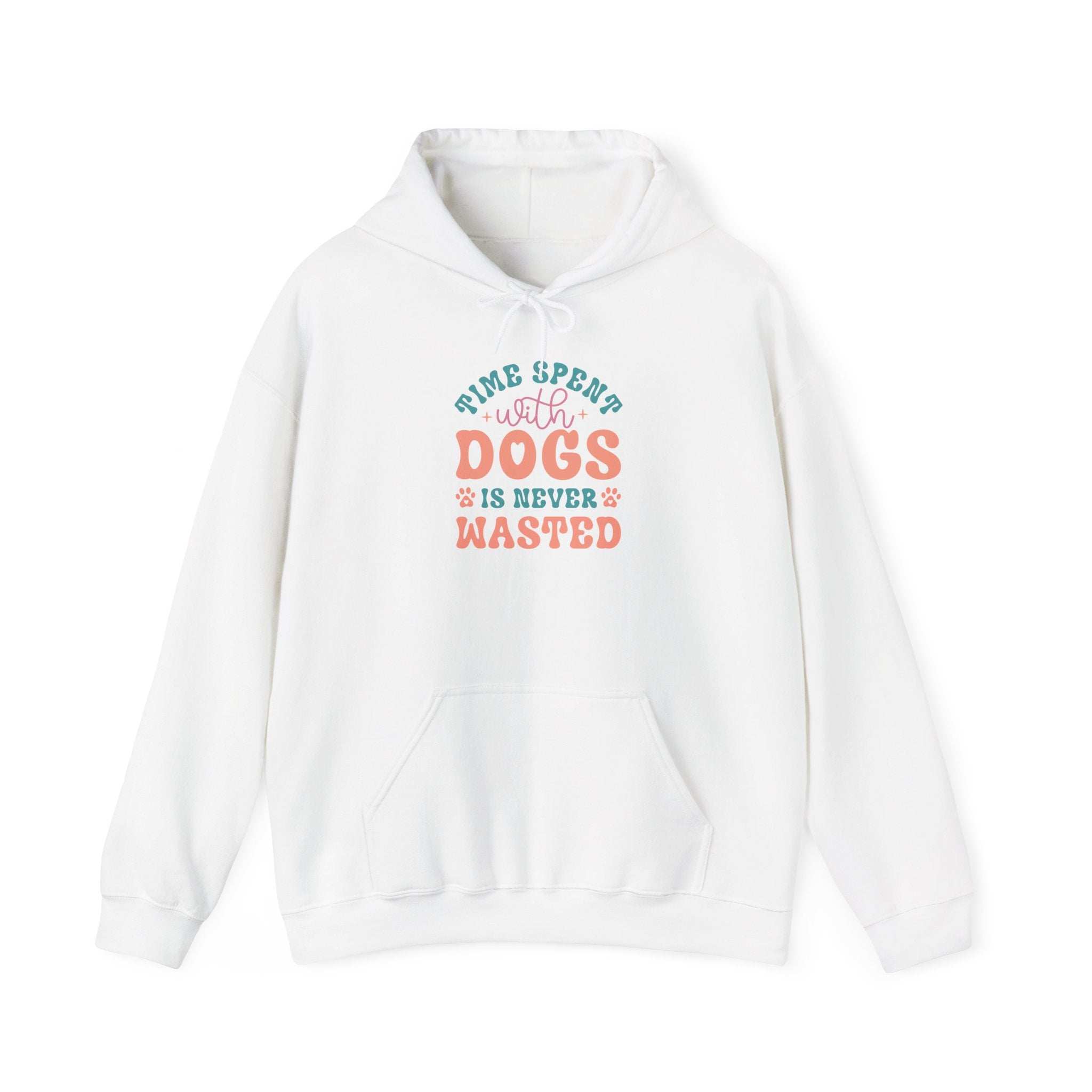 Time Spent with Dogs Hoodie - Perfect for Dog Lovers