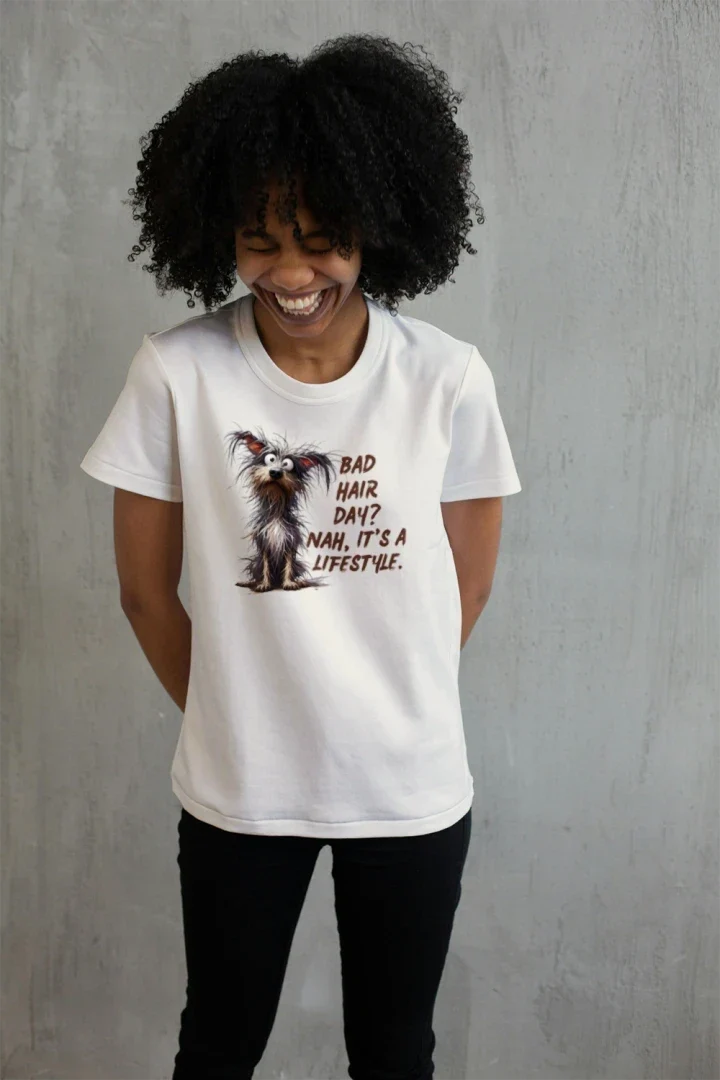 Comfort Colors T-Shirt - Bad Hair Day Lifestyle