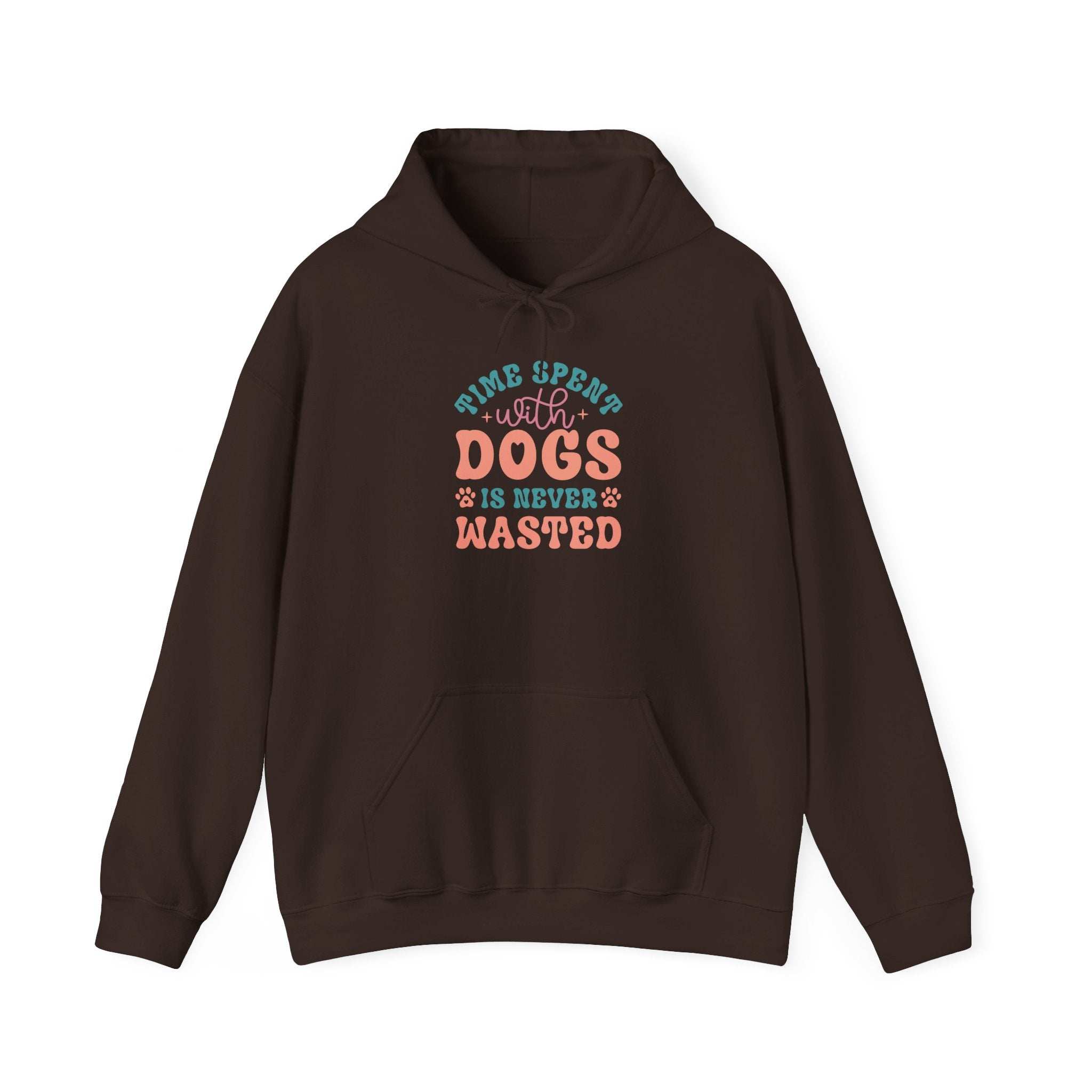 Time Spent with Dogs Hoodie - Perfect for Dog Lovers