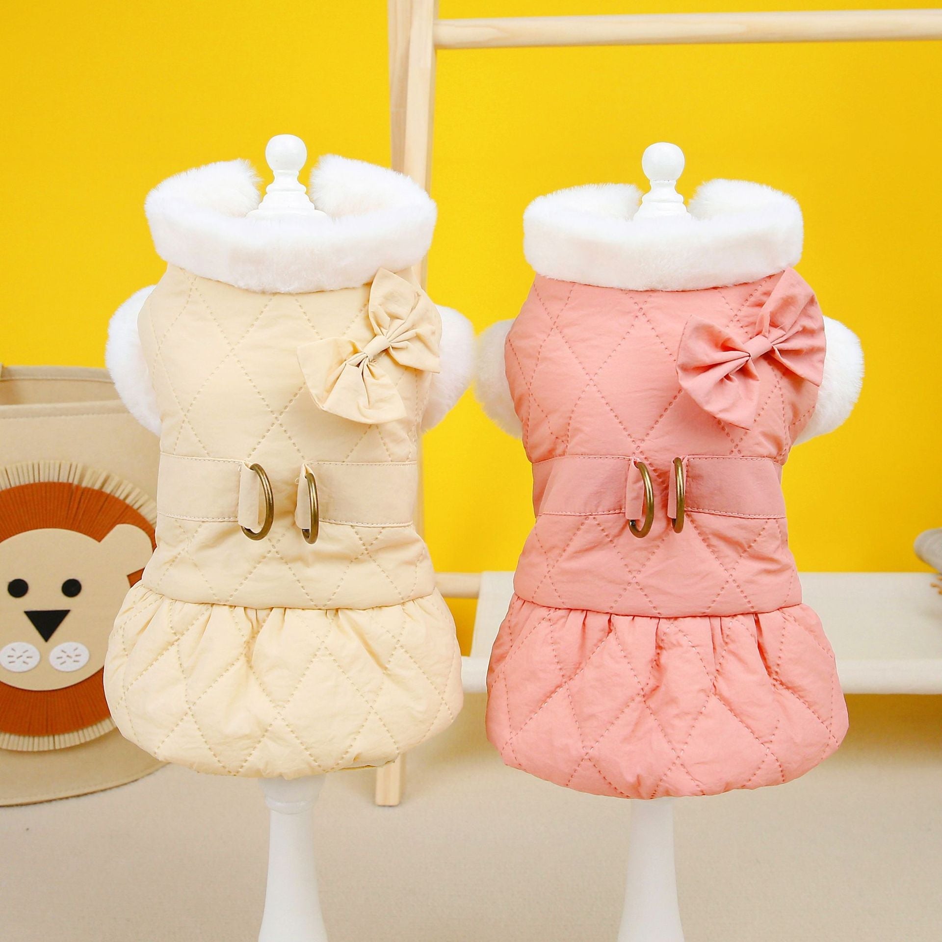 Butterfly Dreams Dress - Small Dog Cotton-Padded Outfit