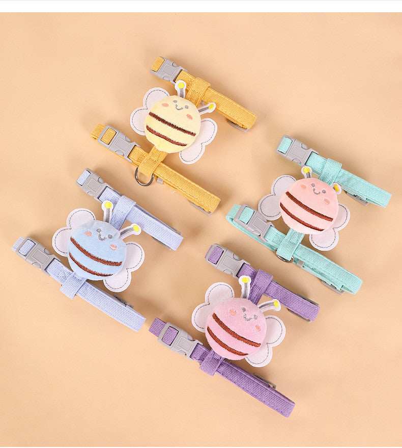 Fun "Cute Bee" Small Pet Harness & Matching Lead