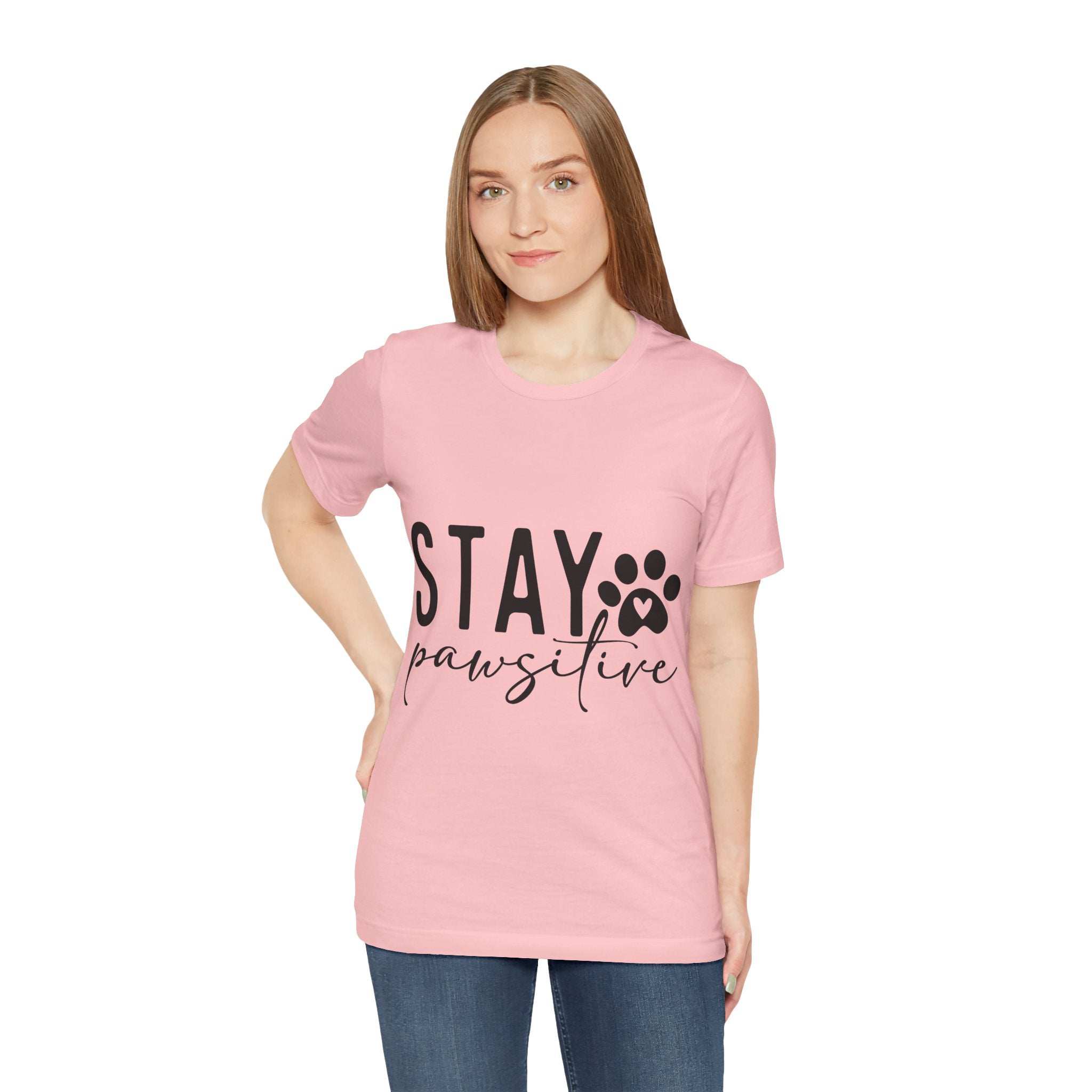 Stay Pawsitive Unisex Tee