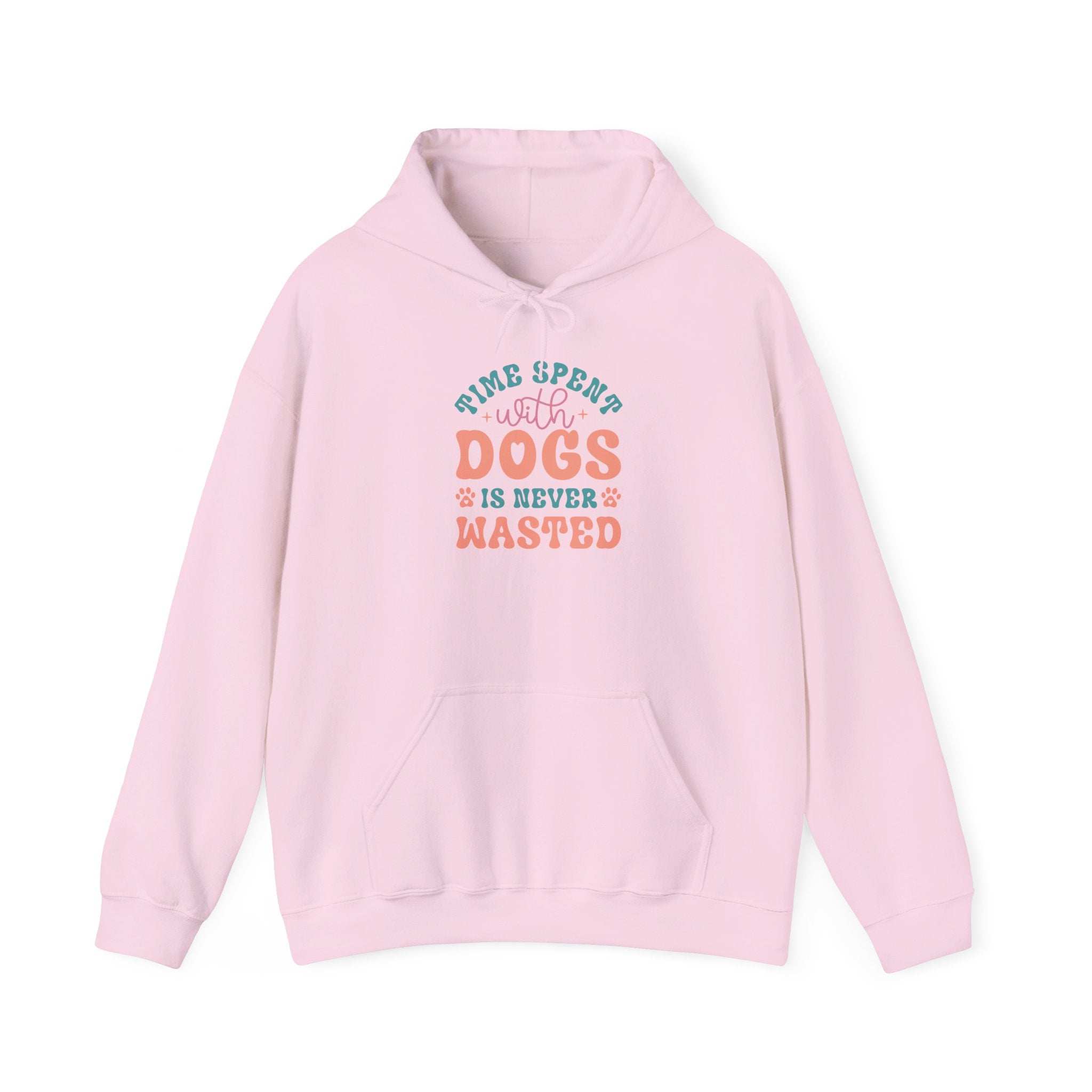Time Spent with Dogs Hoodie - Perfect for Dog Lovers