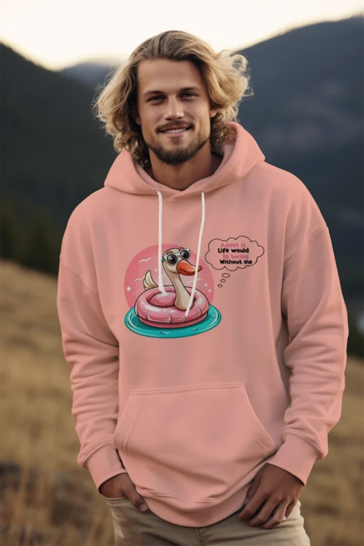 Funny Animal Admit It Hoodie - Comfort Colors Unisex Lightweight