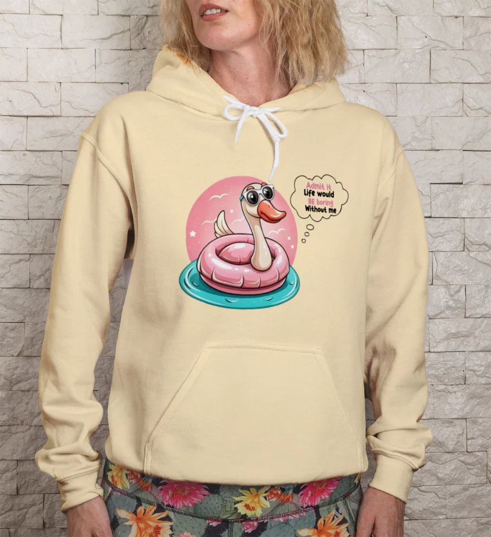 Funny Animal Admit It Hoodie - Comfort Colors Unisex Lightweight