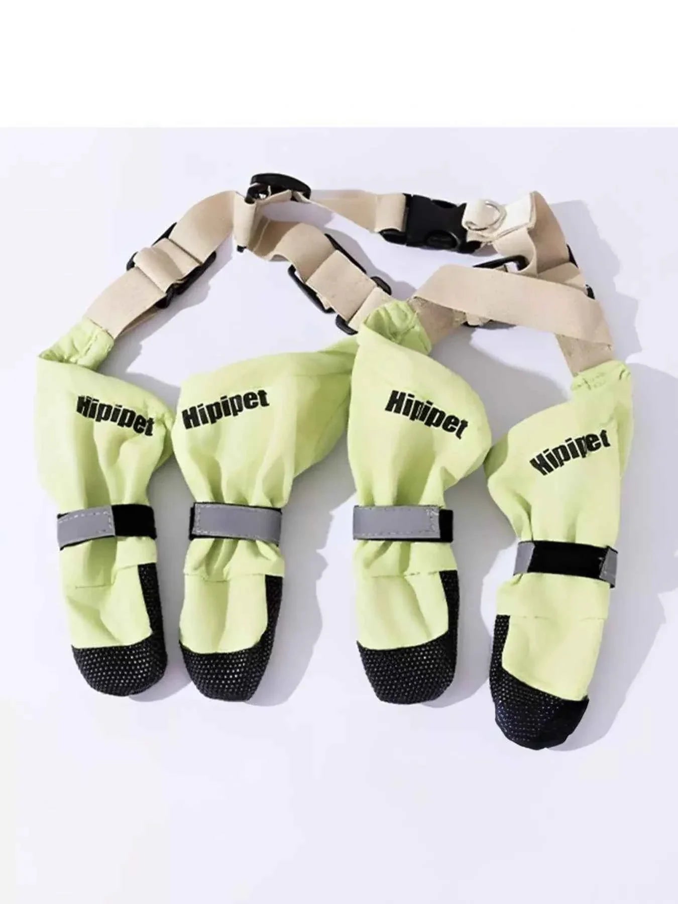 Dog Boots Waterproof Protective - Adjustable Paw Shoes