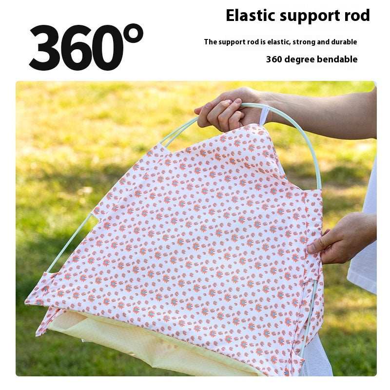 Portable Cat Tent Nest with Summer Bug Screen