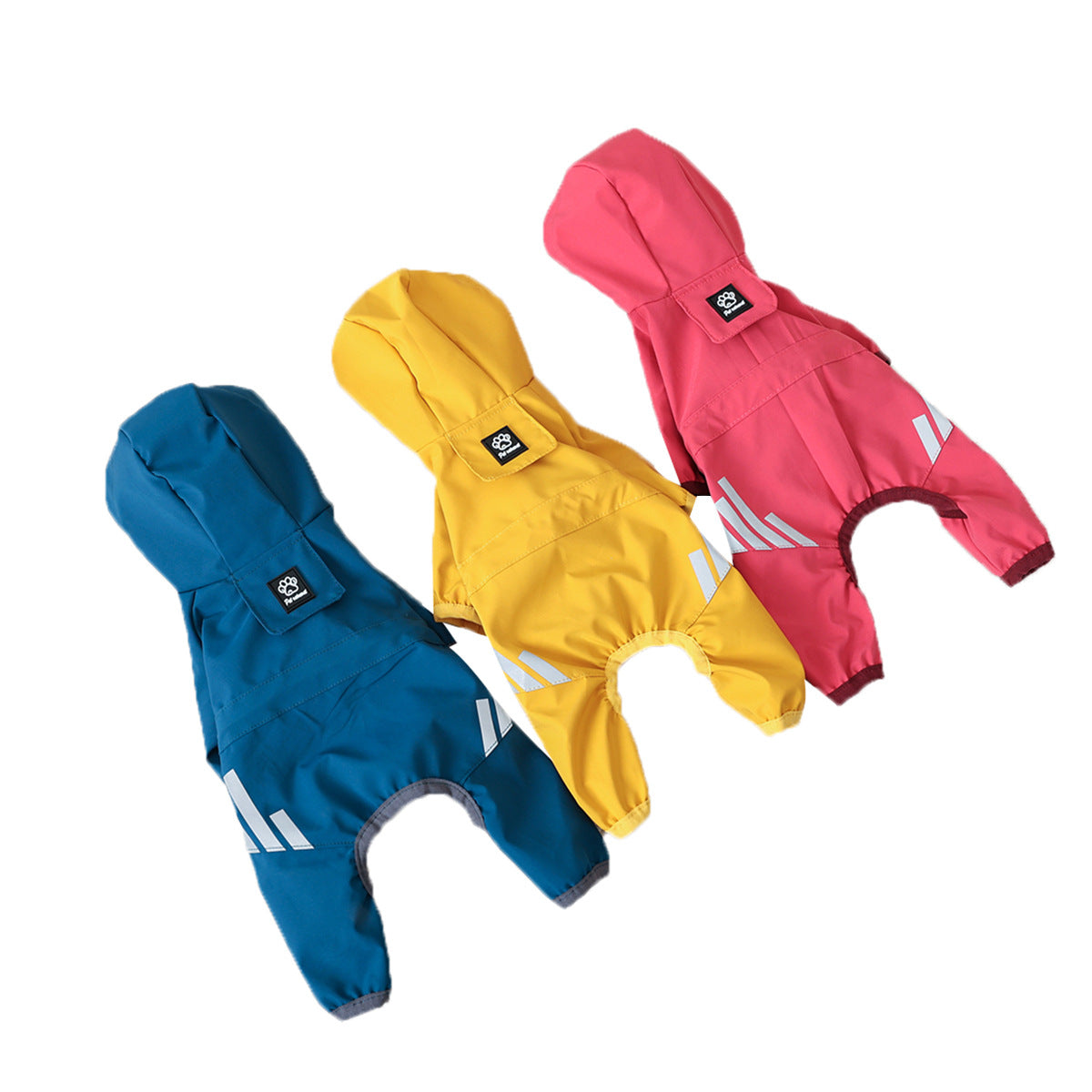 Adorable Pet Raincoat - Four-legged Waterproof Poncho