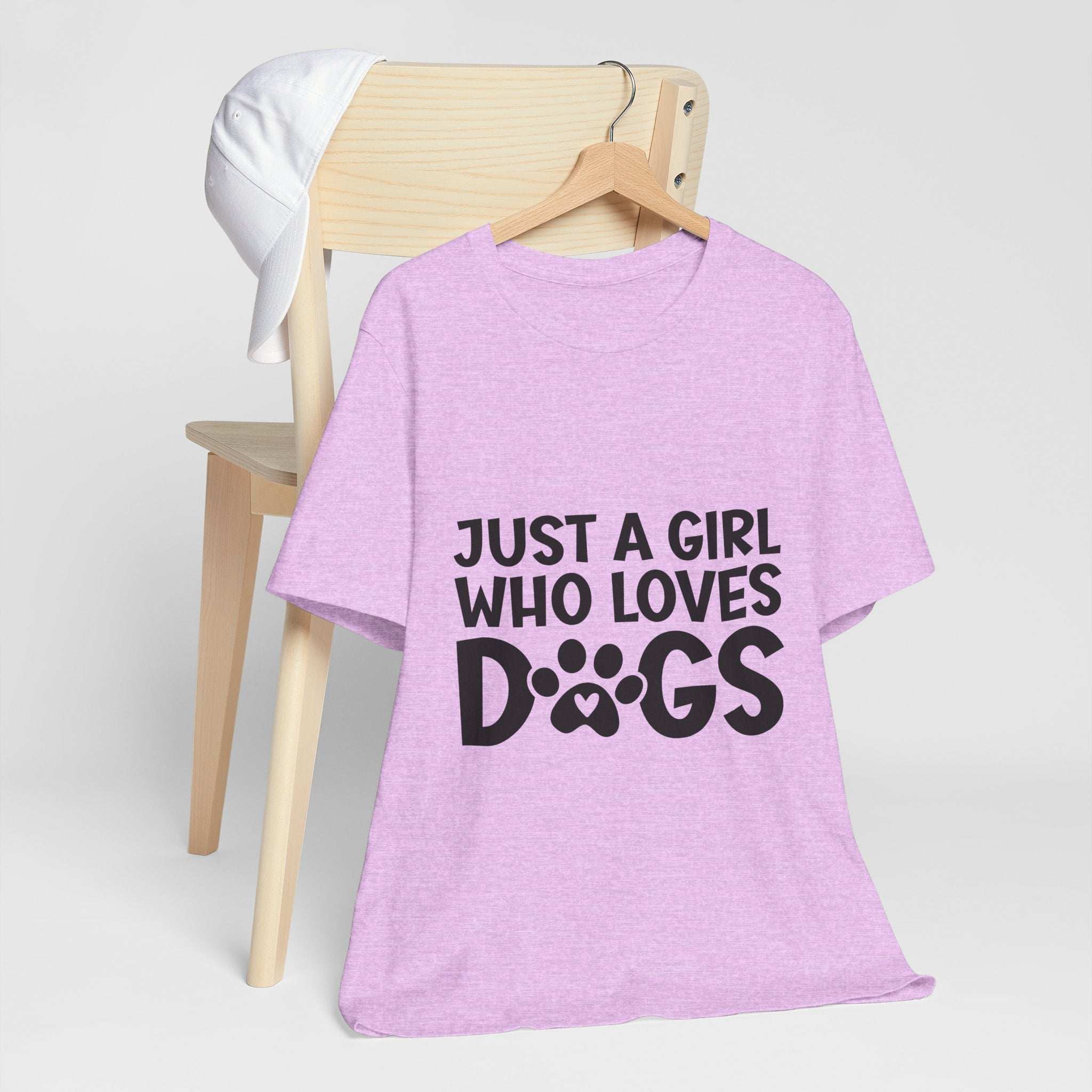 Dog Lover Unisex Tee - Just a Girl Who Loves Dogs