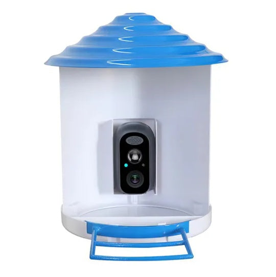 BirdWatch AI Feeder - Smart Camera with Solar Power & ID