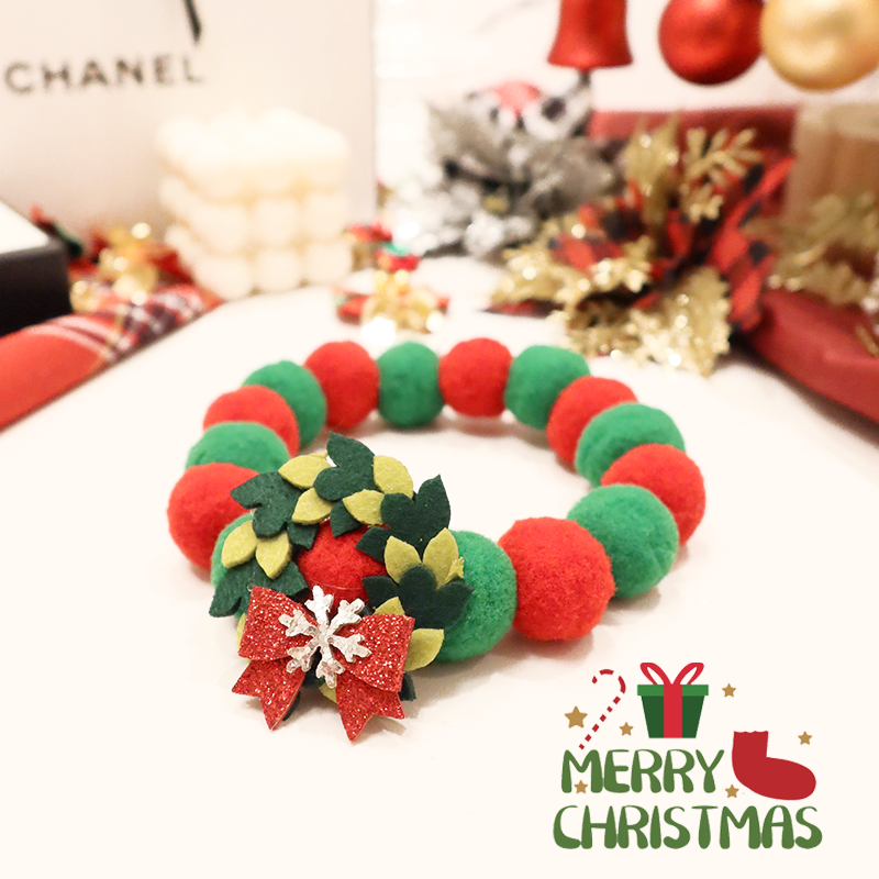 Christmas Pet Collar - Festive Holiday Accessories