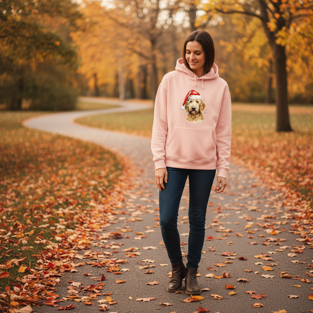 Golden Doodle Hoodie - Comfort Colors Unisex Sweatshirt