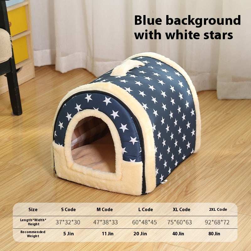Cozy Cat Nest for Deep Sleep & Comfort