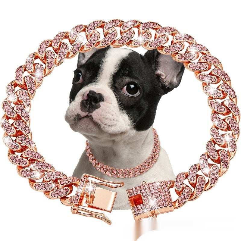 Stylish Cuban Link Chain for Small, Medium, and Large Dogs and Cats
