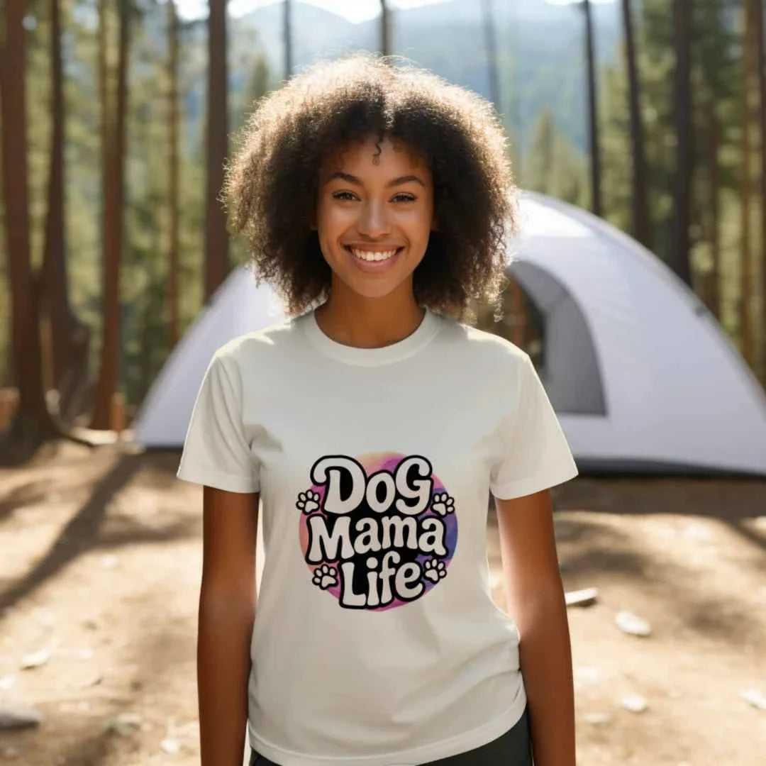 Dog Mama Life T-Shirt - Gildan 100% Preshrunk