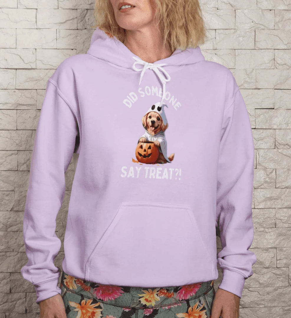 Did Someone Say Treats Hoodie Sweatshirt - Funny Dog Parent Pet Lover Hoodie