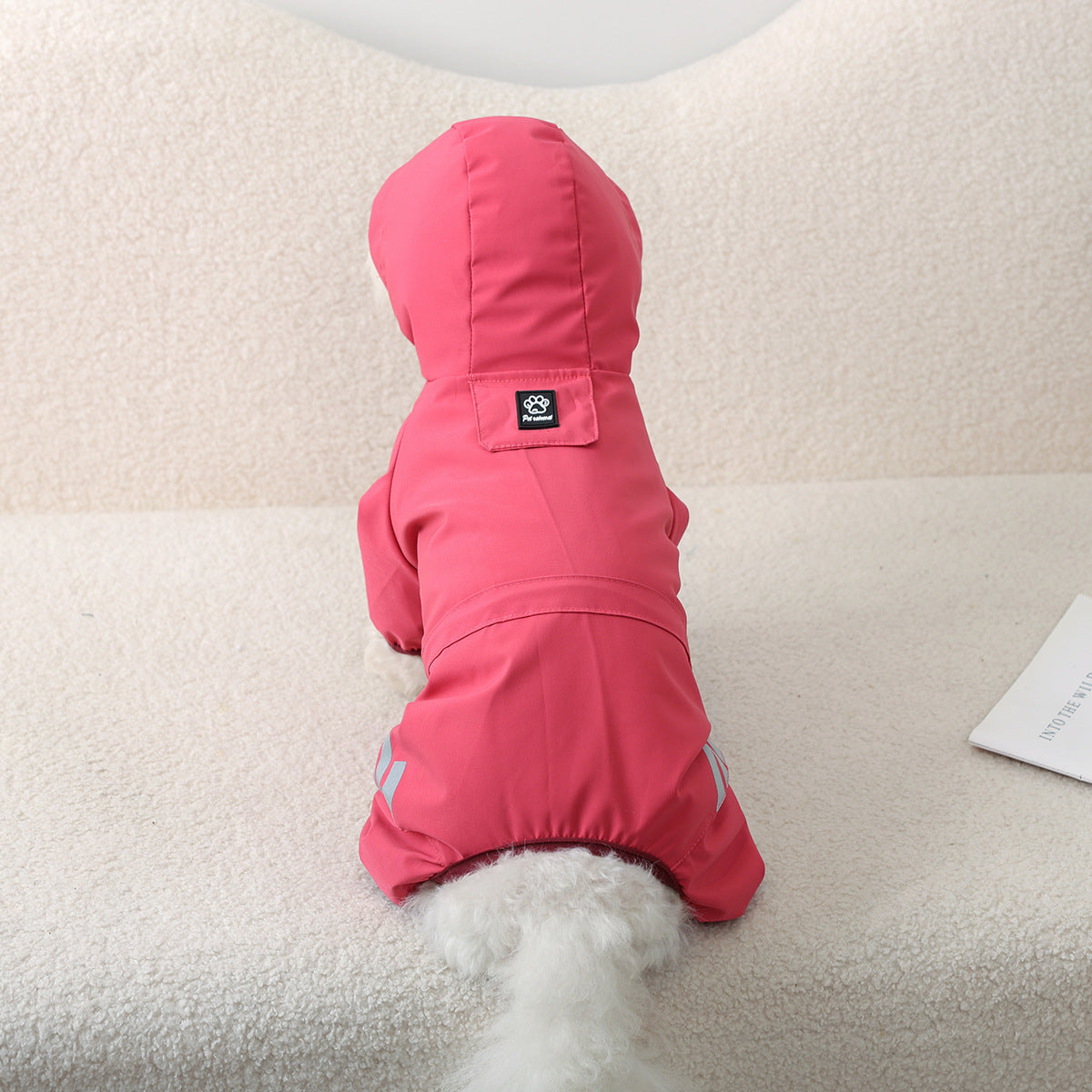 Adorable Pet Raincoat - Four-legged Waterproof Poncho