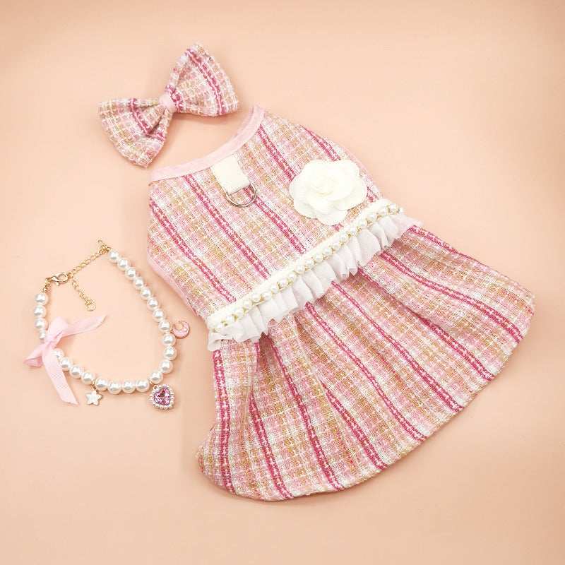 Pet Skirt Cat Fashion Cute Dress