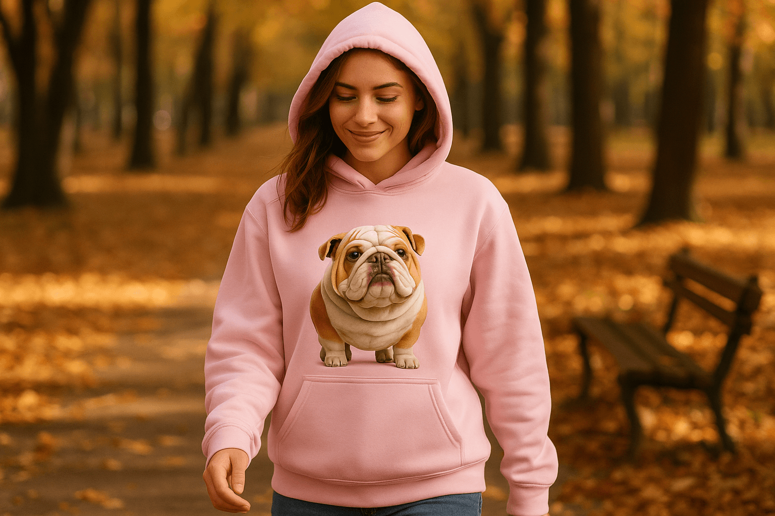 Bulldog Hoodie Sweatshirt - Loyal Companion Comfort