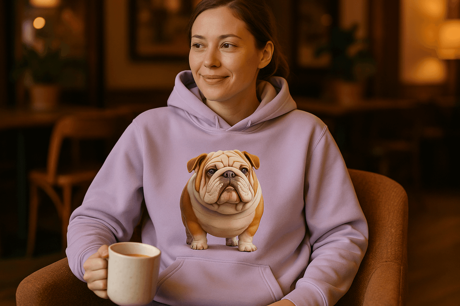 Bulldog Hoodie Sweatshirt - Loyal Companion Comfort