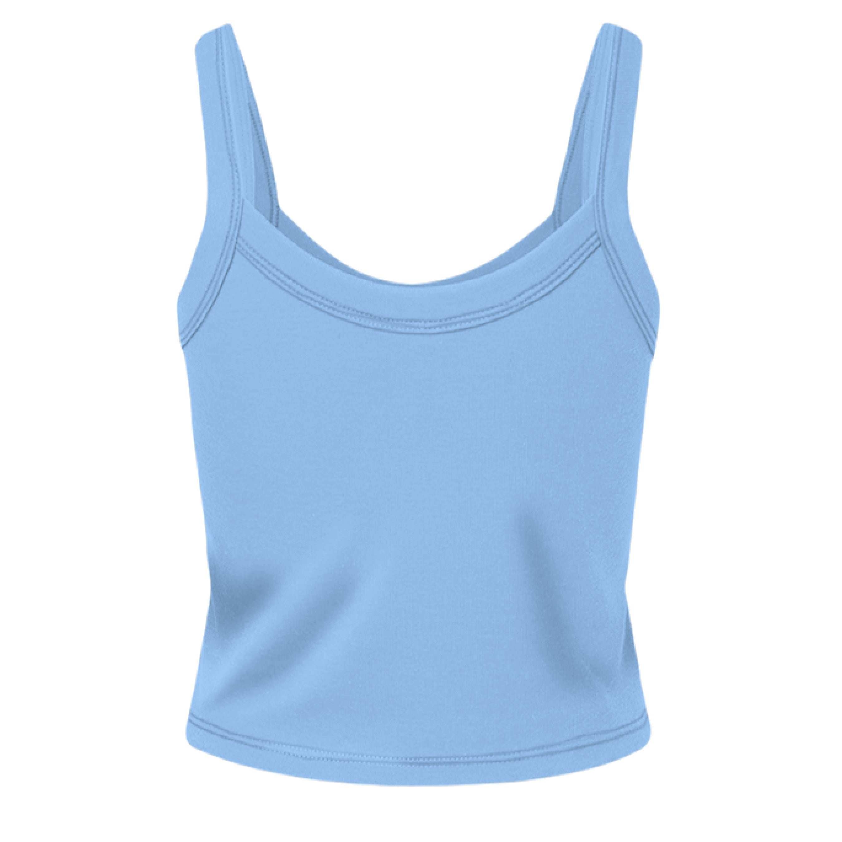 Did Somebody Say Treats Cropped Tank Top - Cute Dog Lover Pet Parent Crop Top