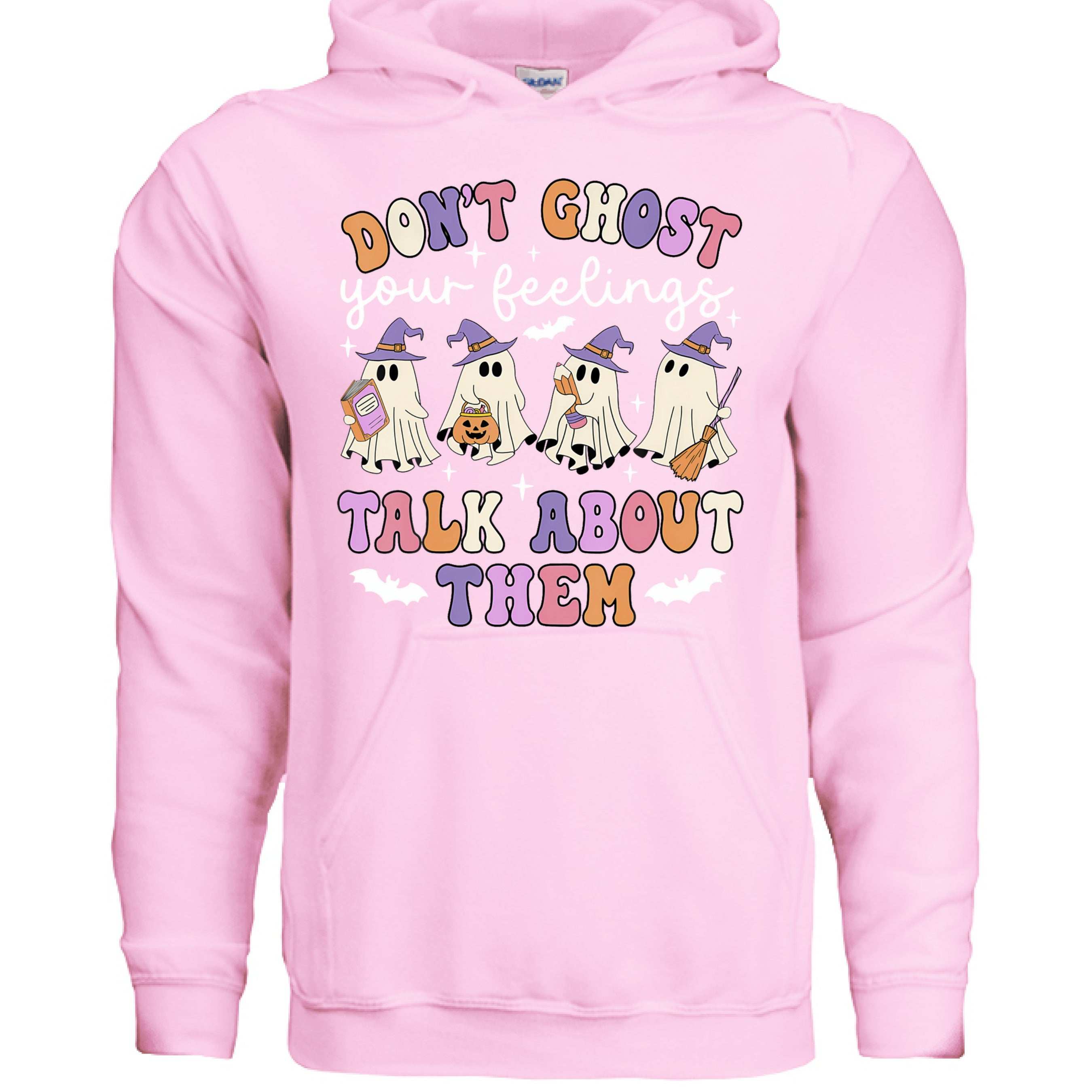 Don't Ghost Feelings Talk About Them Sweatshirt - Mental Health Awareness Hoodie