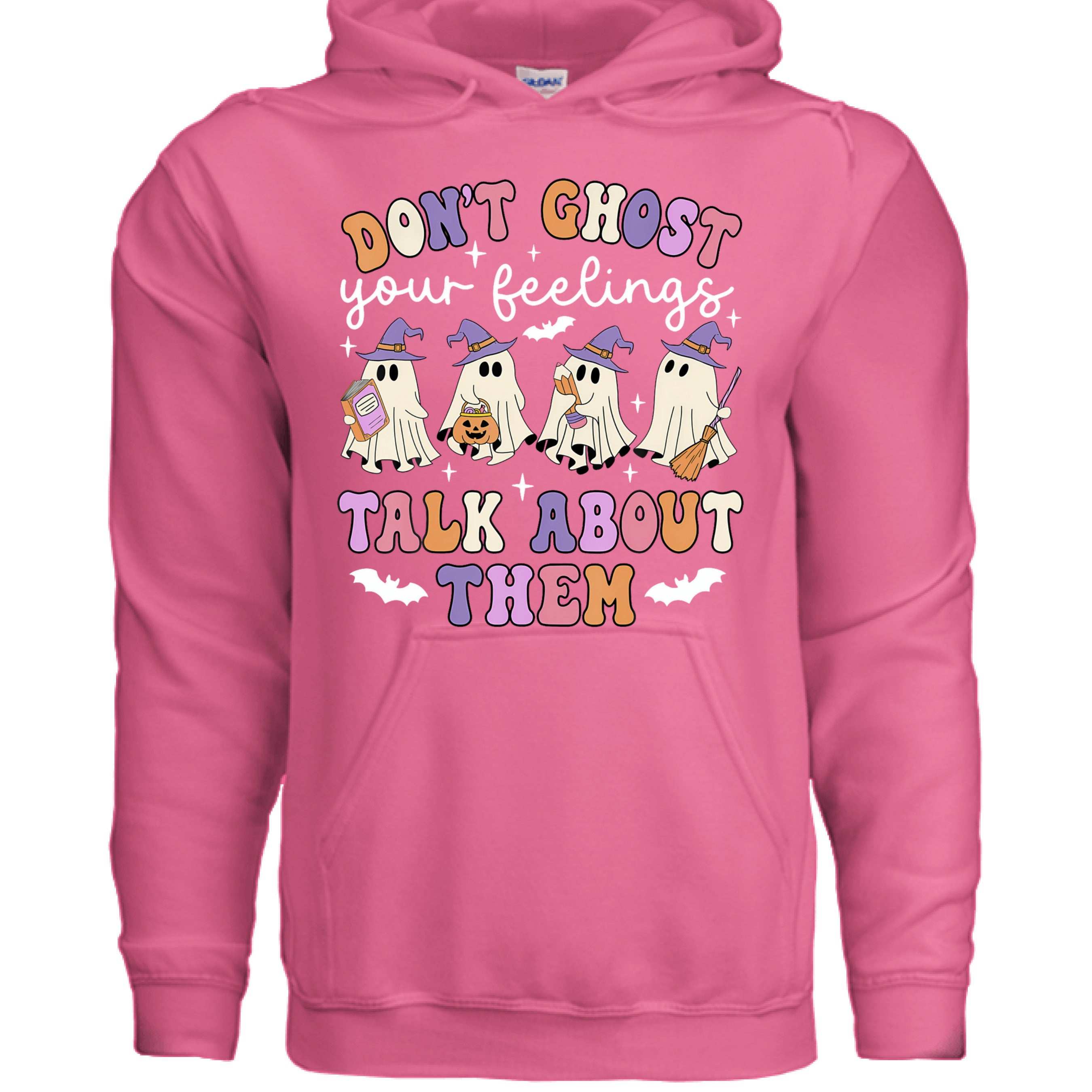 Don't Ghost Feelings Talk About Them Sweatshirt - Mental Health Awareness Hoodie