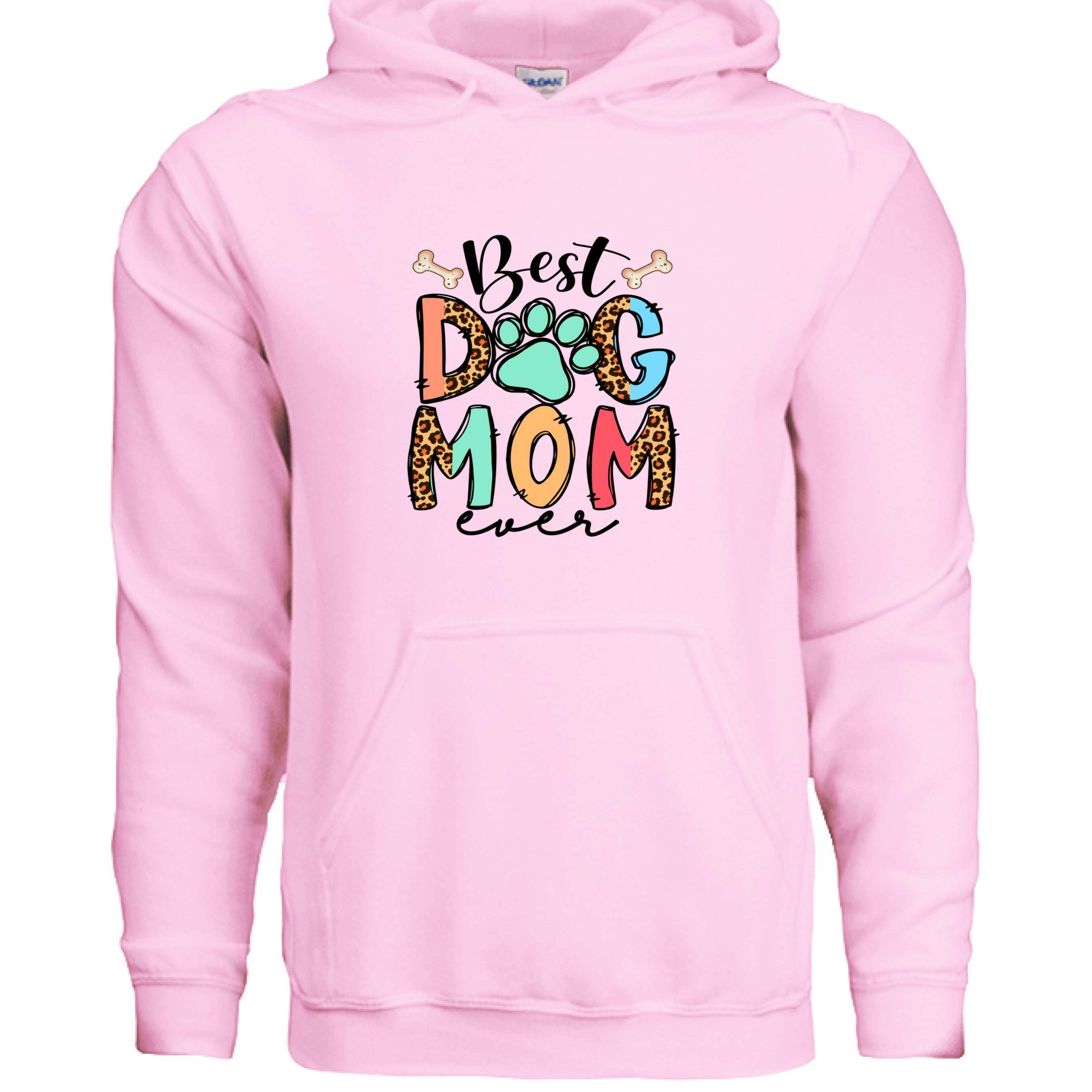 Best Dog Mom Ever Hoodie - Premium Dog Lover Sweatshirt for Proud Pet Parents