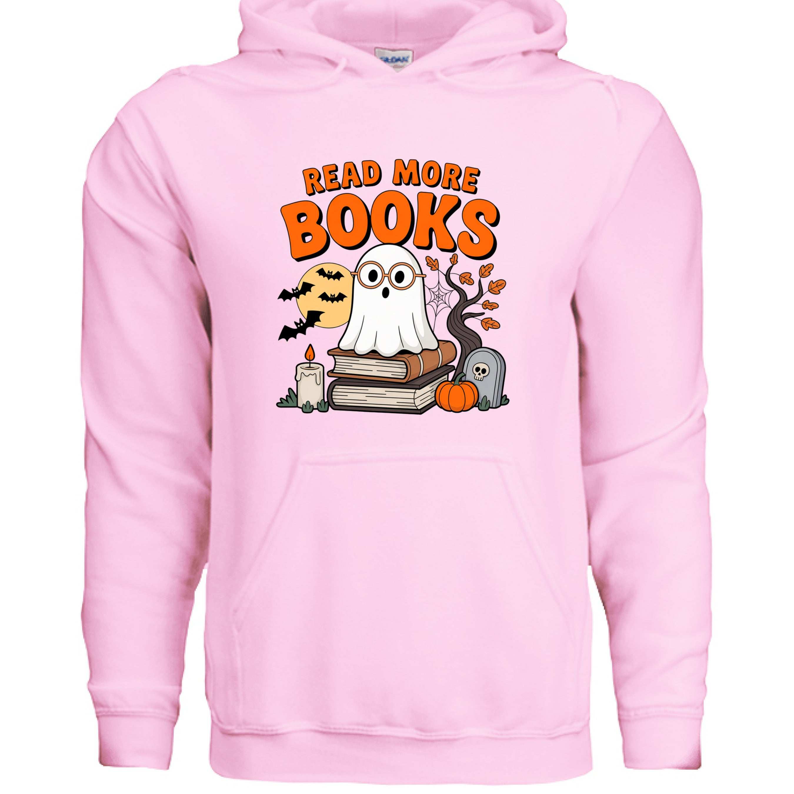 Halloween Cute Ghost Read More Books Hoodie Sweatshirt