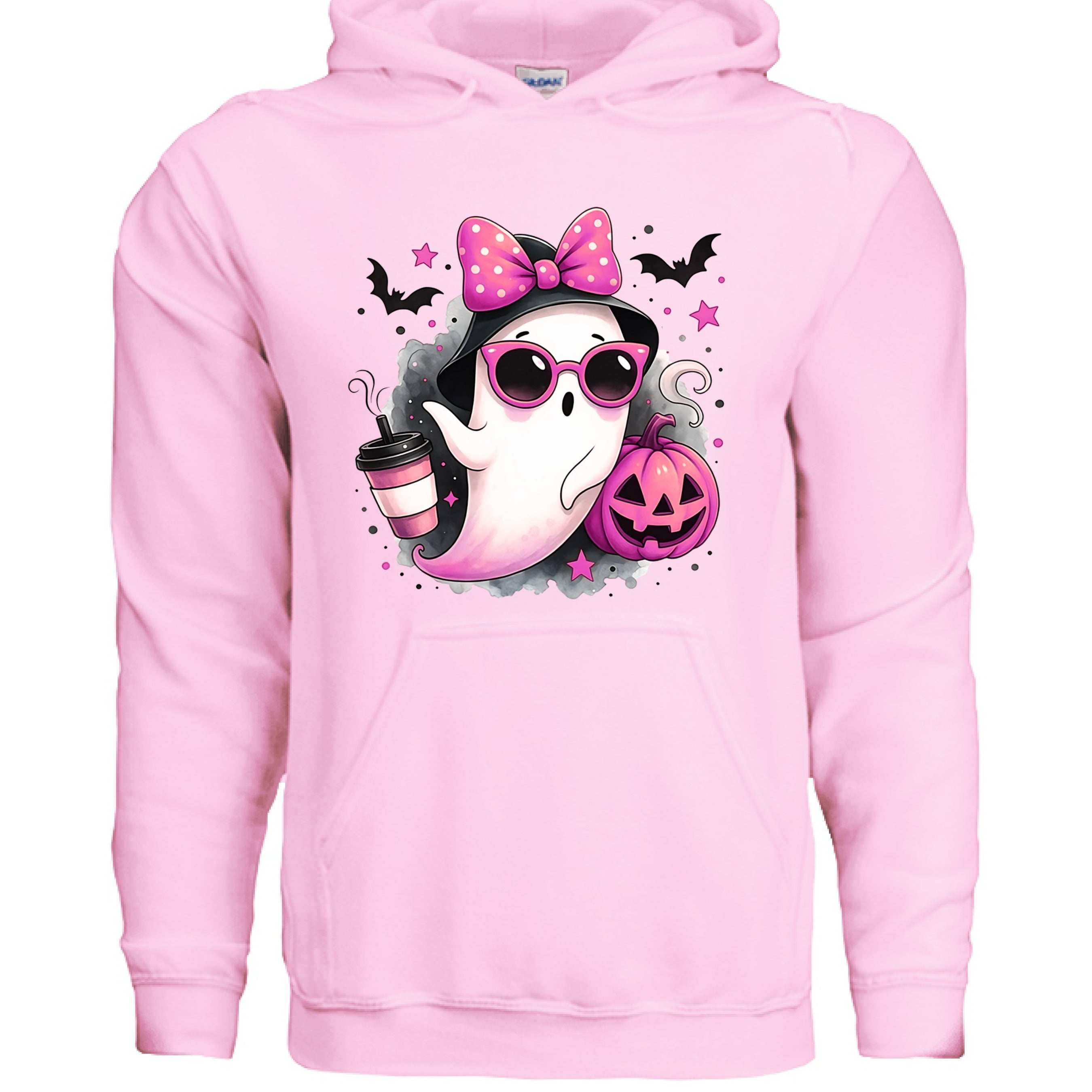 Adorable Ghost Halloween Hoodie - Cute Spooky Sweatshirt