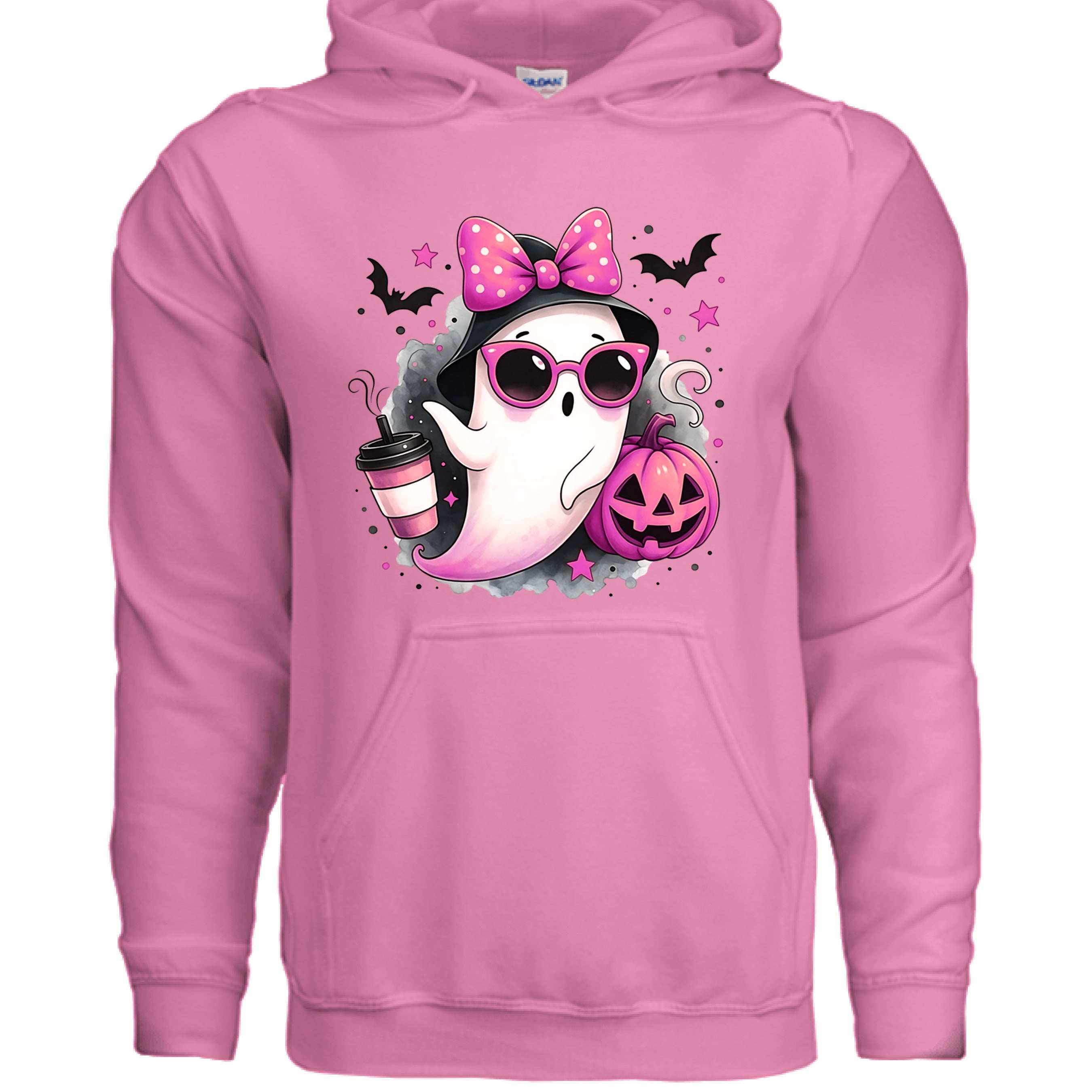 Adorable Ghost Halloween Hoodie - Cute Spooky Sweatshirt