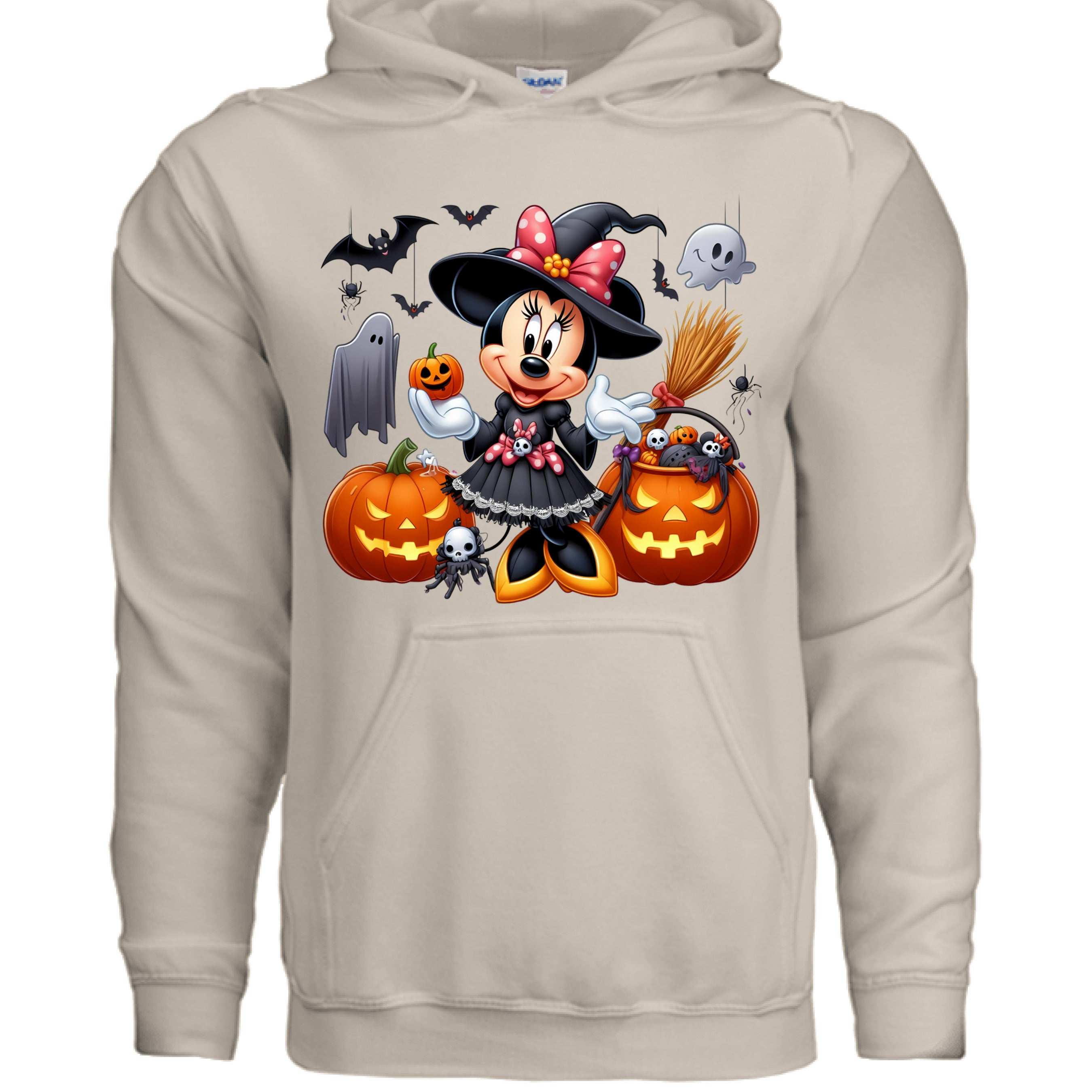 Minnie Mouse Pumpkin Hoodie Sweatshirt - Disney Fall Style