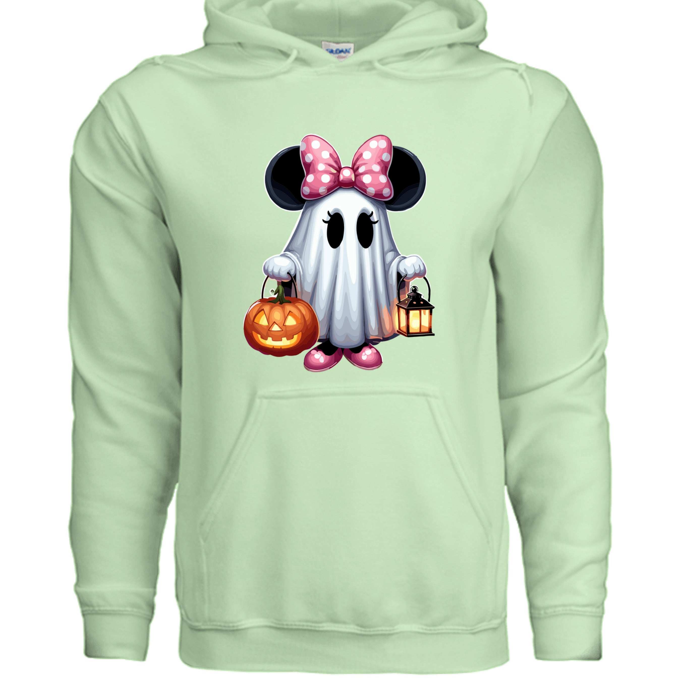 Cute Minnie Mouse Ghost Hoodie Sweatshirt - Disney Halloween