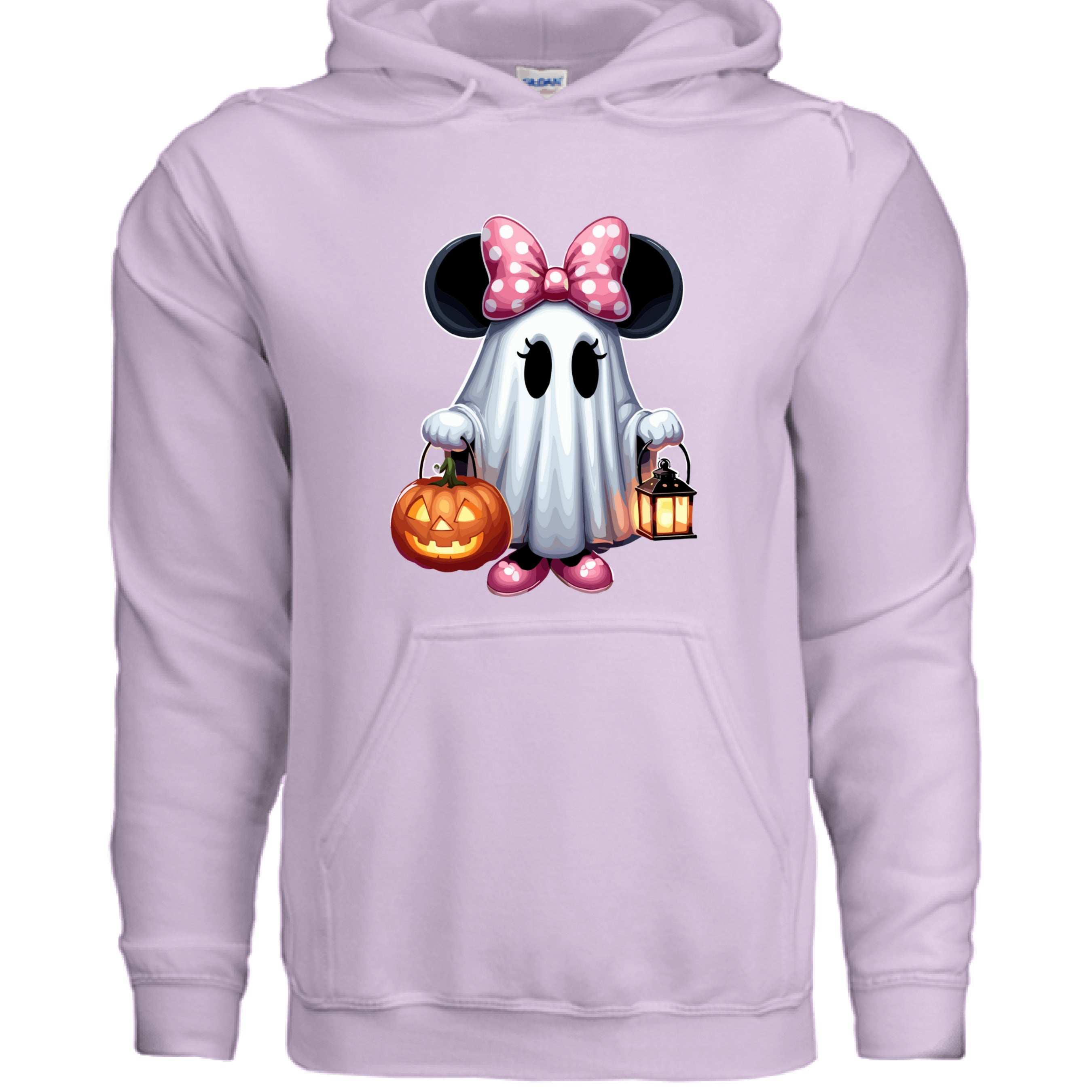 Cute Minnie Mouse Ghost Hoodie Sweatshirt - Disney Halloween