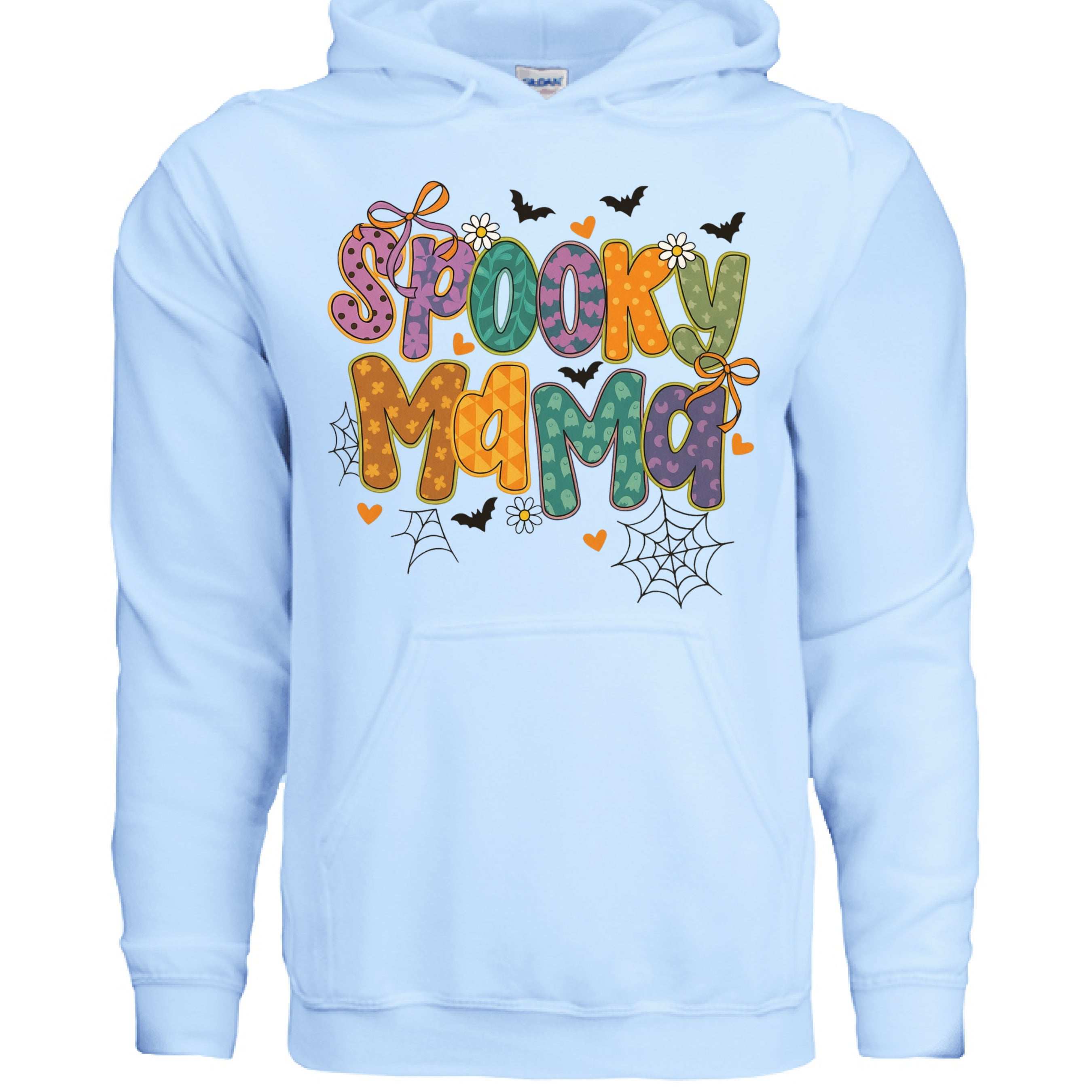 Halloween Spooky Mama Hoodie Sweatshirt - Mom Halloween Style