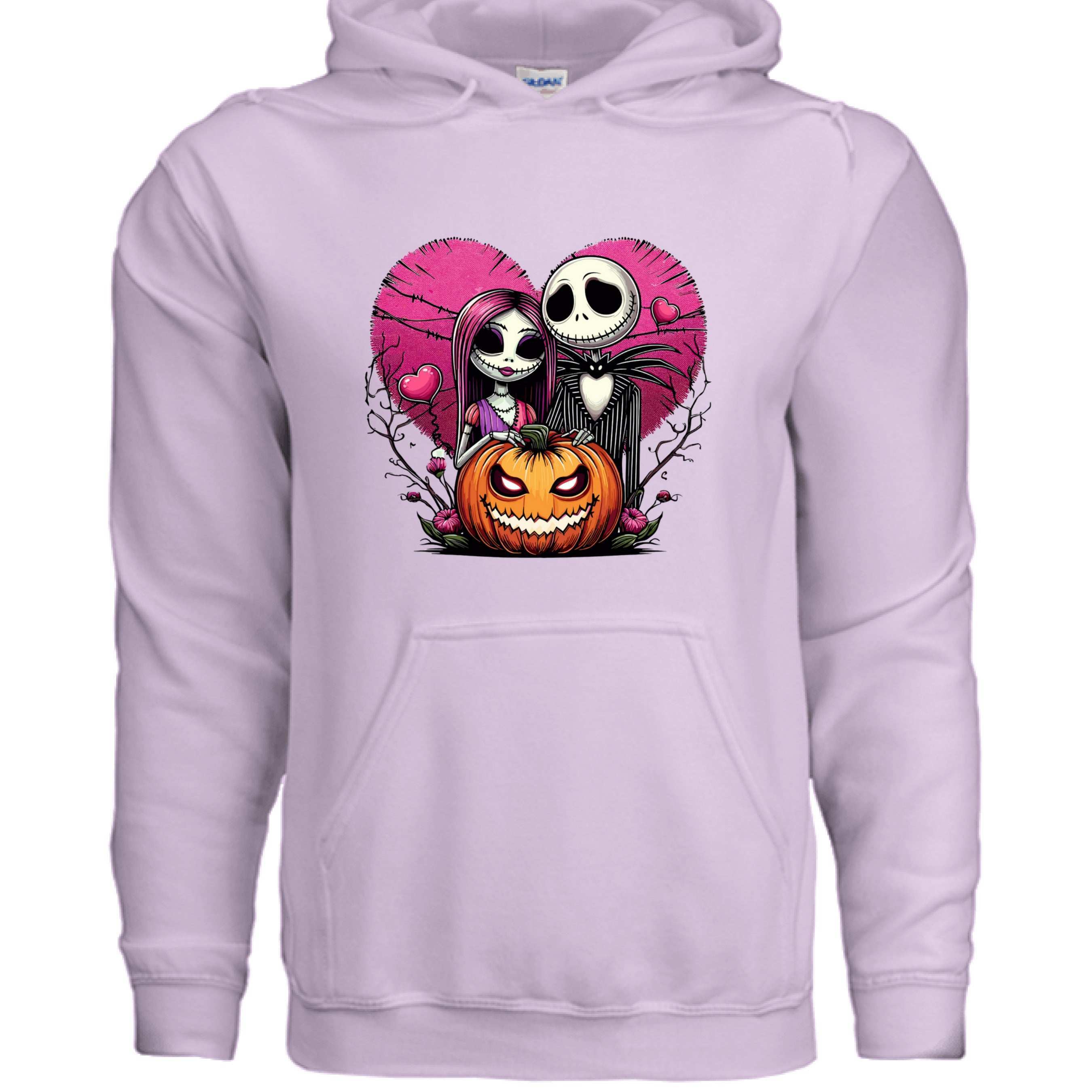Skelton n Wife Hoodie Sweatshirt - Couples Halloween Style
