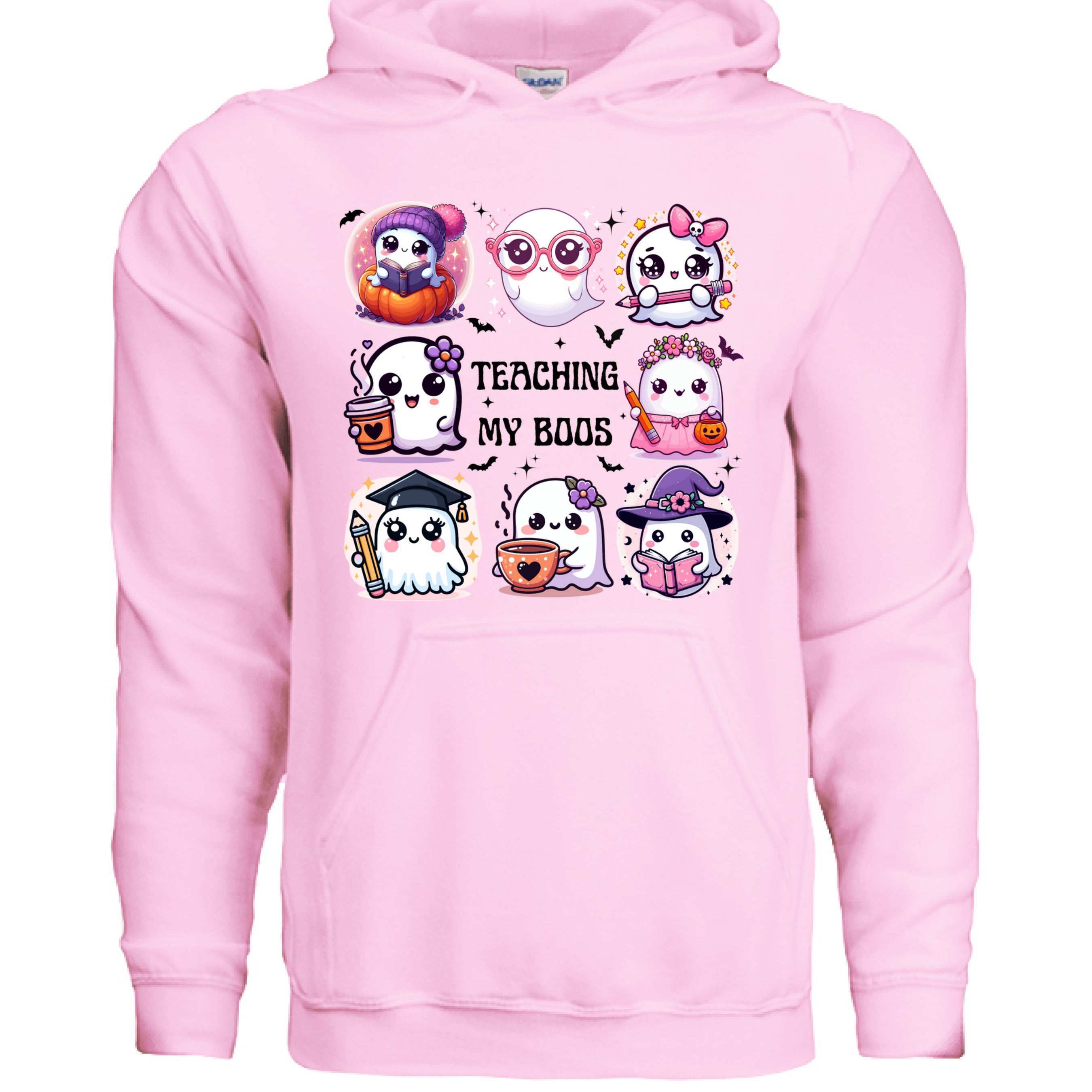 Teaching My Boos Hoodie Sweatshirt - Teacher Halloween Style