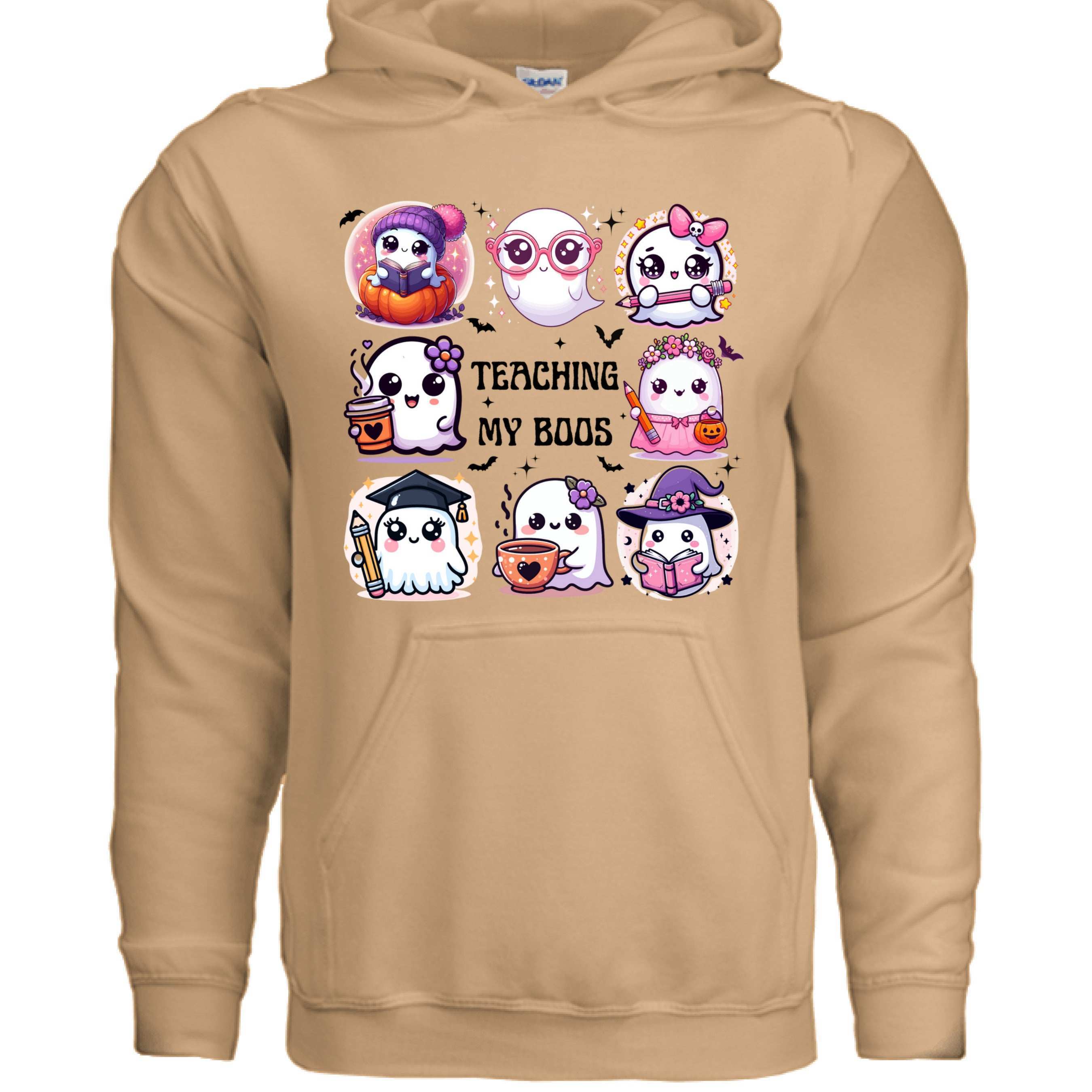 Teaching My Boos Hoodie Sweatshirt - Teacher Halloween Style
