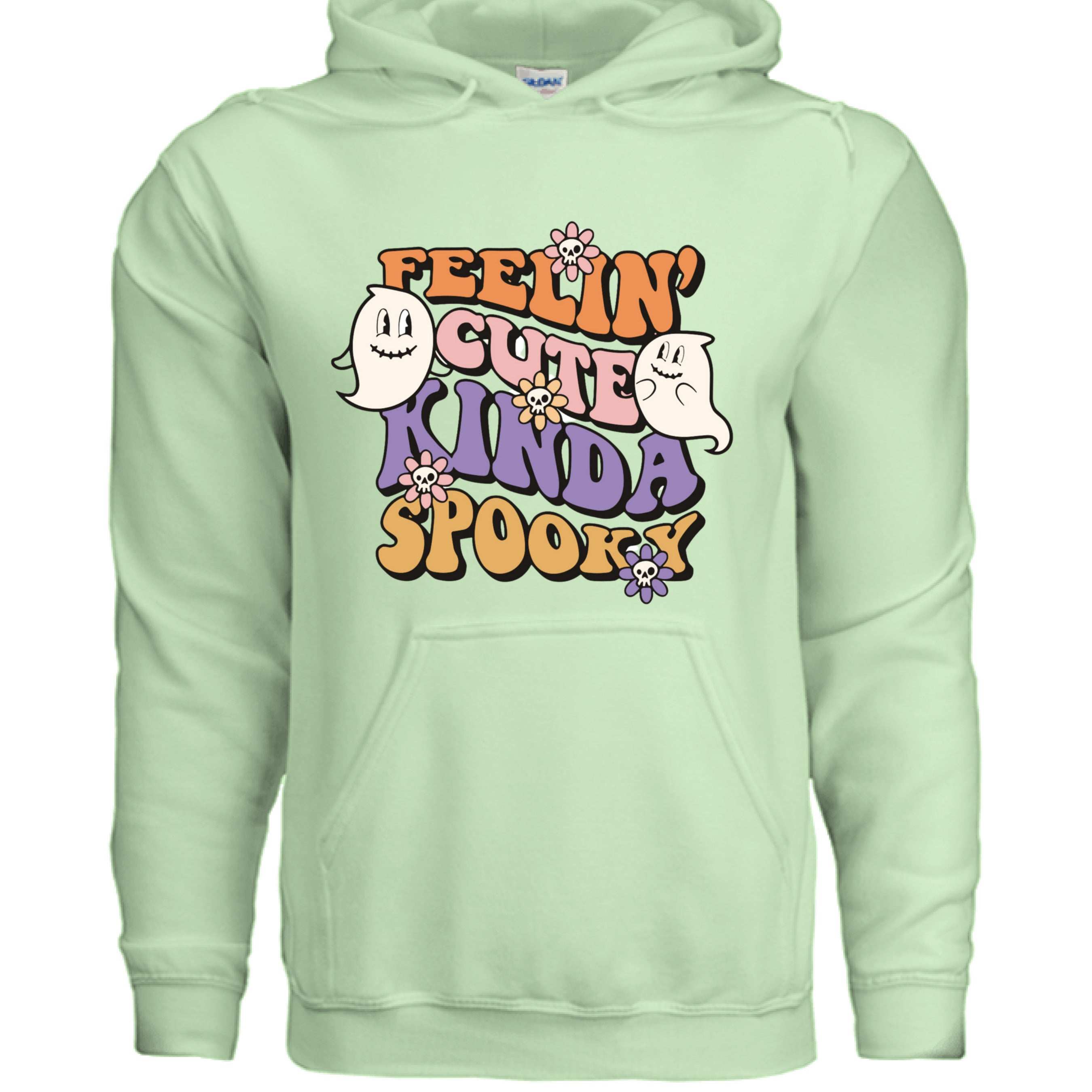 Feel Cute Kinda Spooky Hoodie Sweatshirt - Adorable Halloween