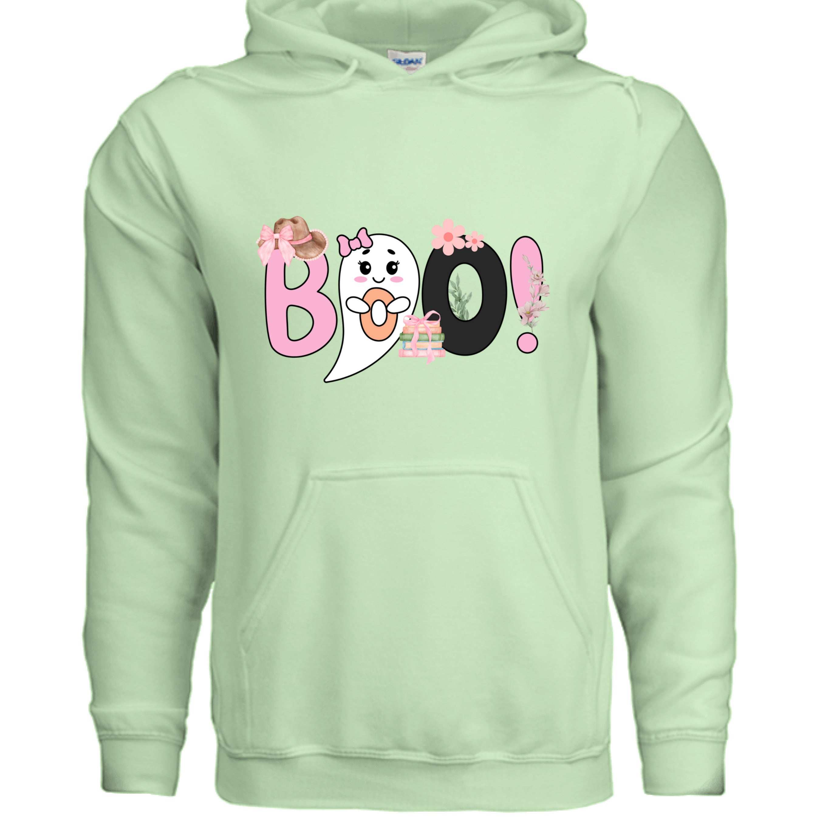 Cute Boo Ghost Hoodie Sweatshirt - Adorable Halloween Style