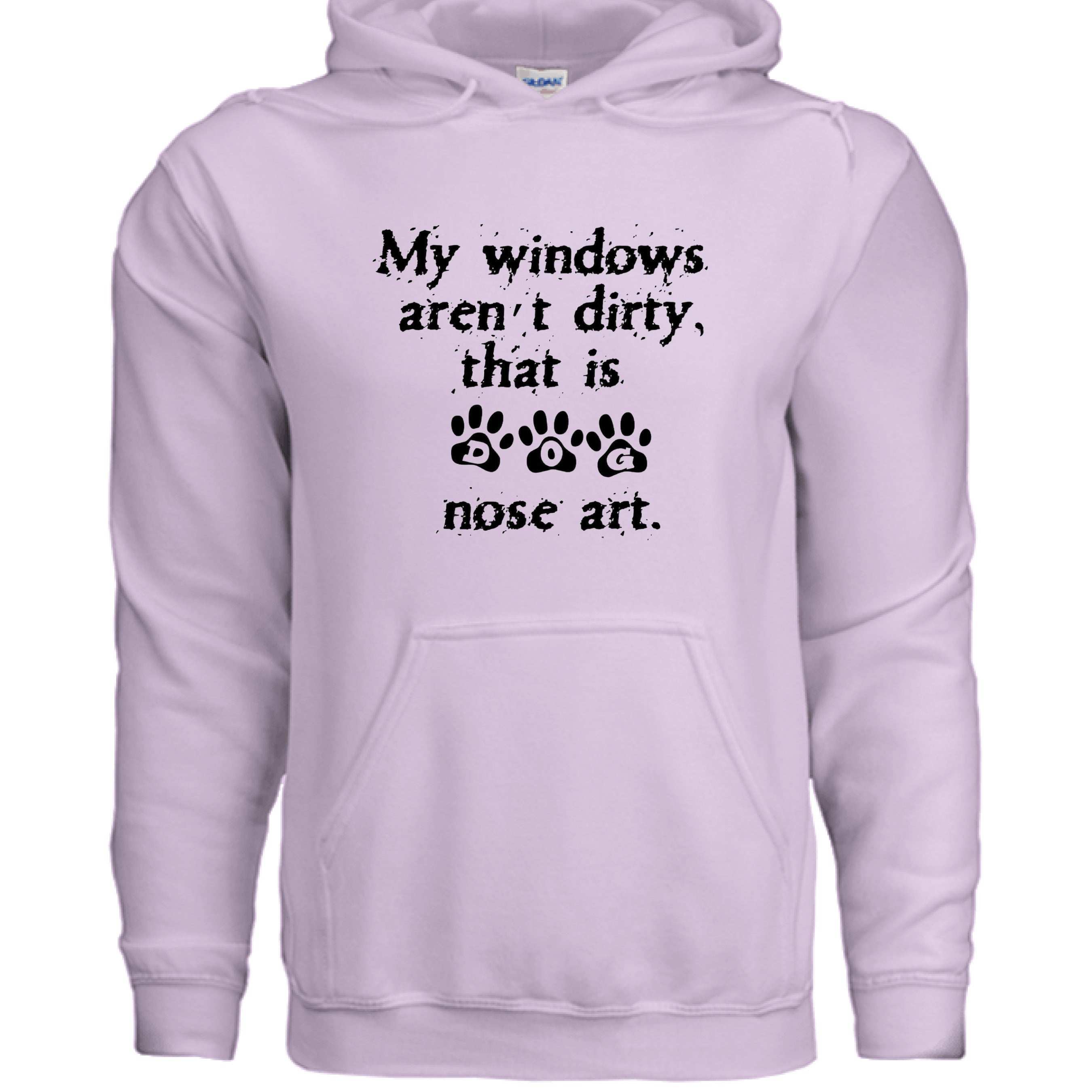Window Nose Art Hoodie Sweatshirt - Pet Parent Comfort