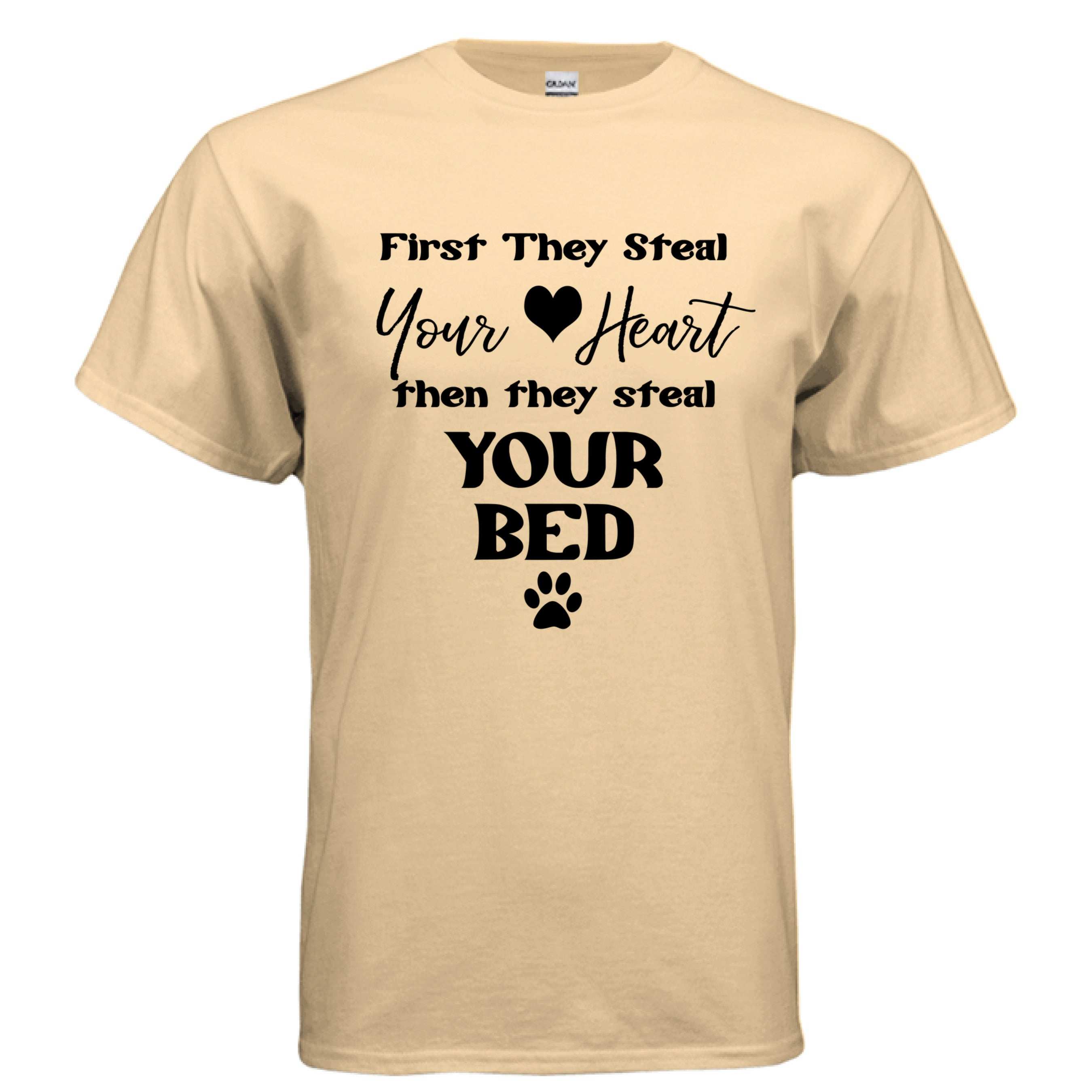 Steel Your Heart Then Bed T-Shirt - Funny Sleep Lover Tee